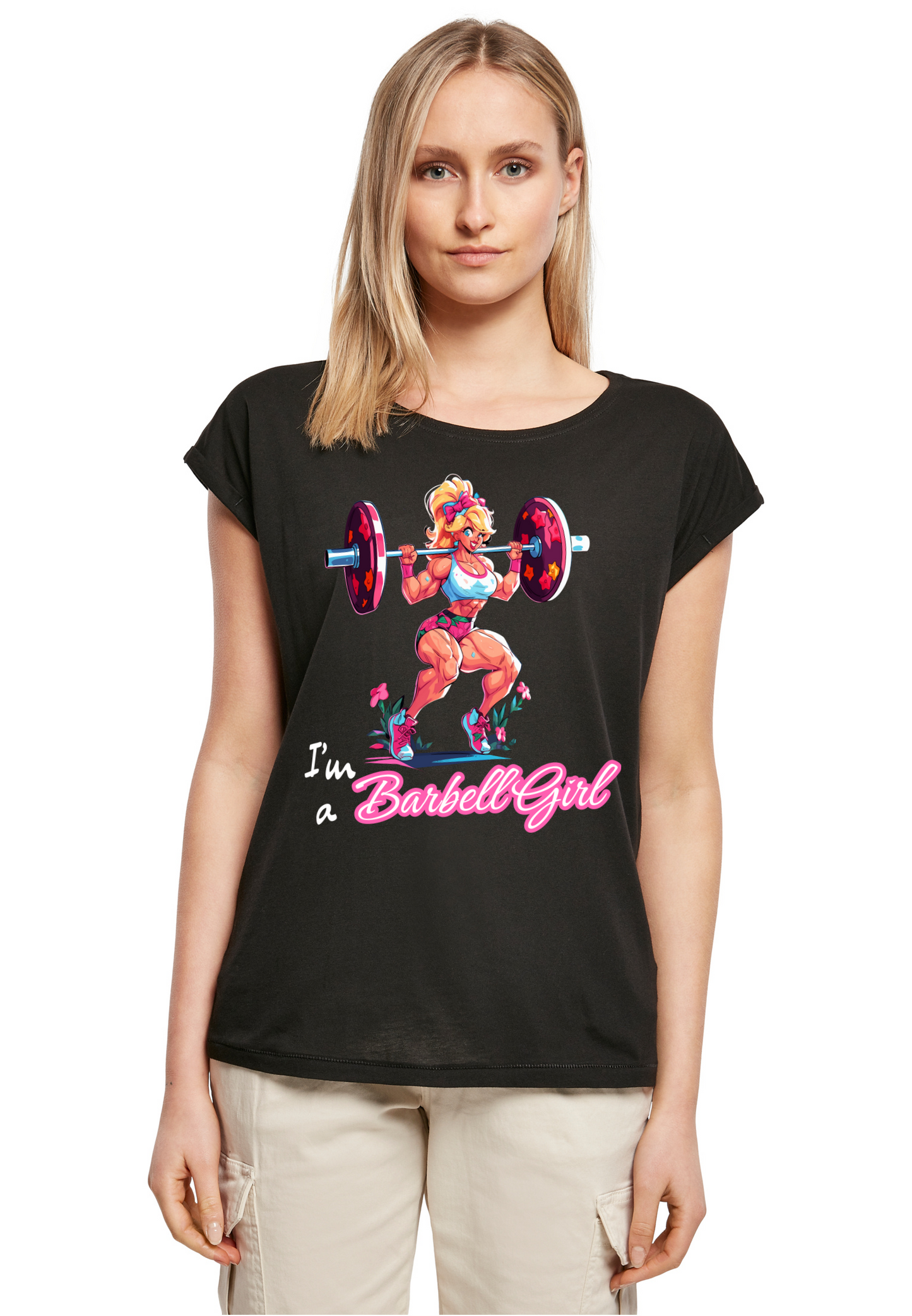 Gym - I'm a Barbell Girl WMN T-Shirt