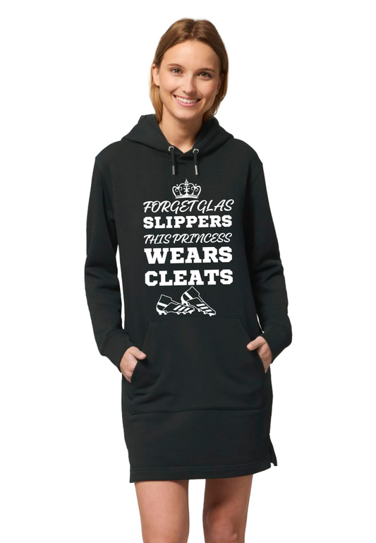 Sports - Princess wears Cleats WMN Hoodie Dress