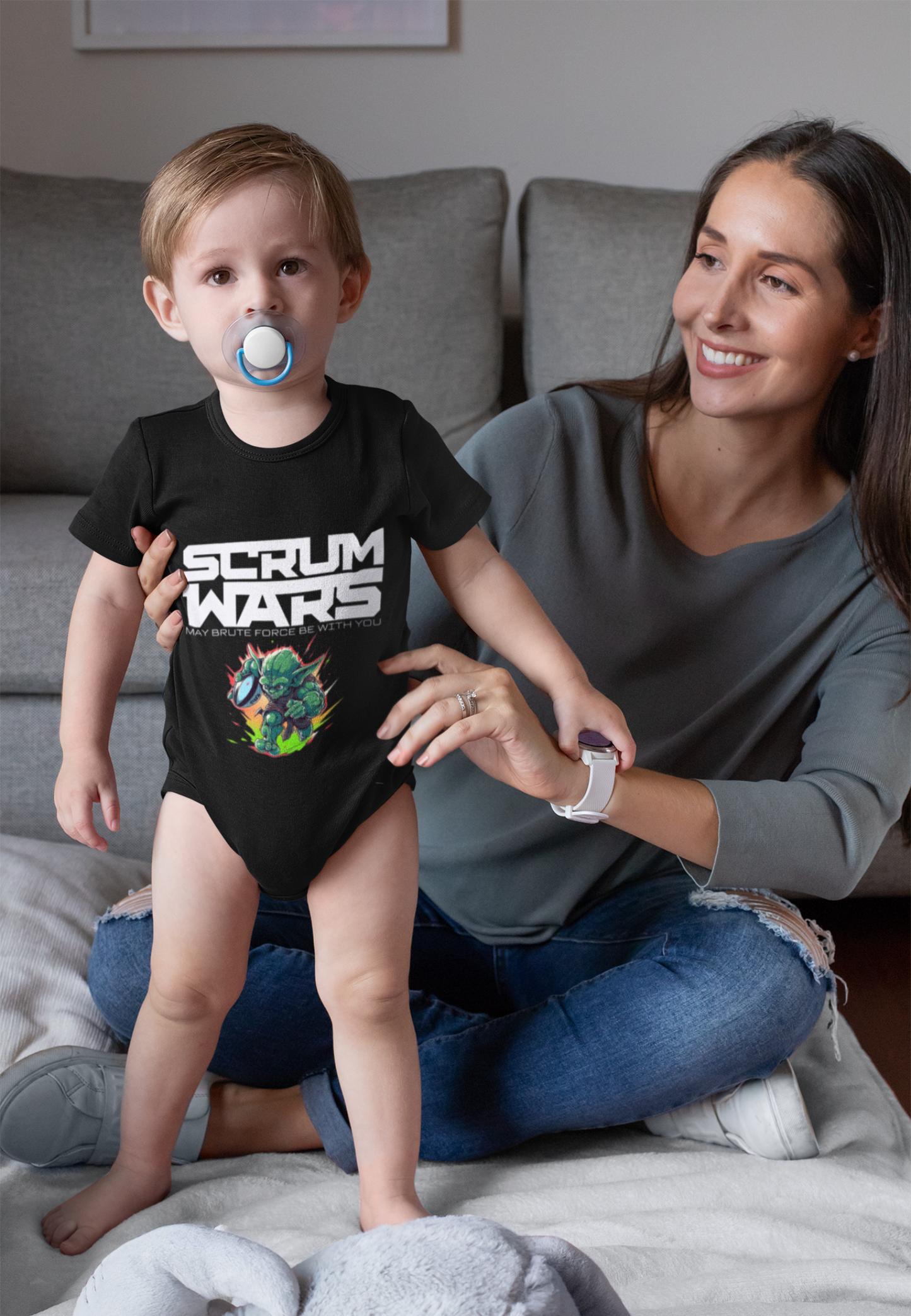 Rugby - Scrum Wars Baby Body