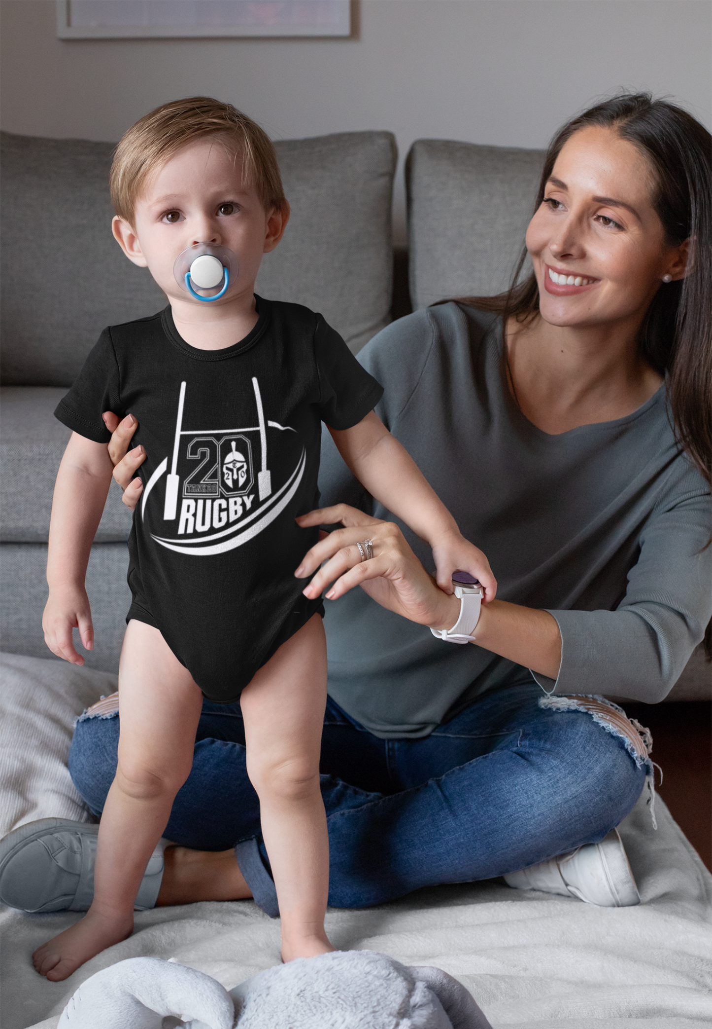 Rugby - Logo Baby Body