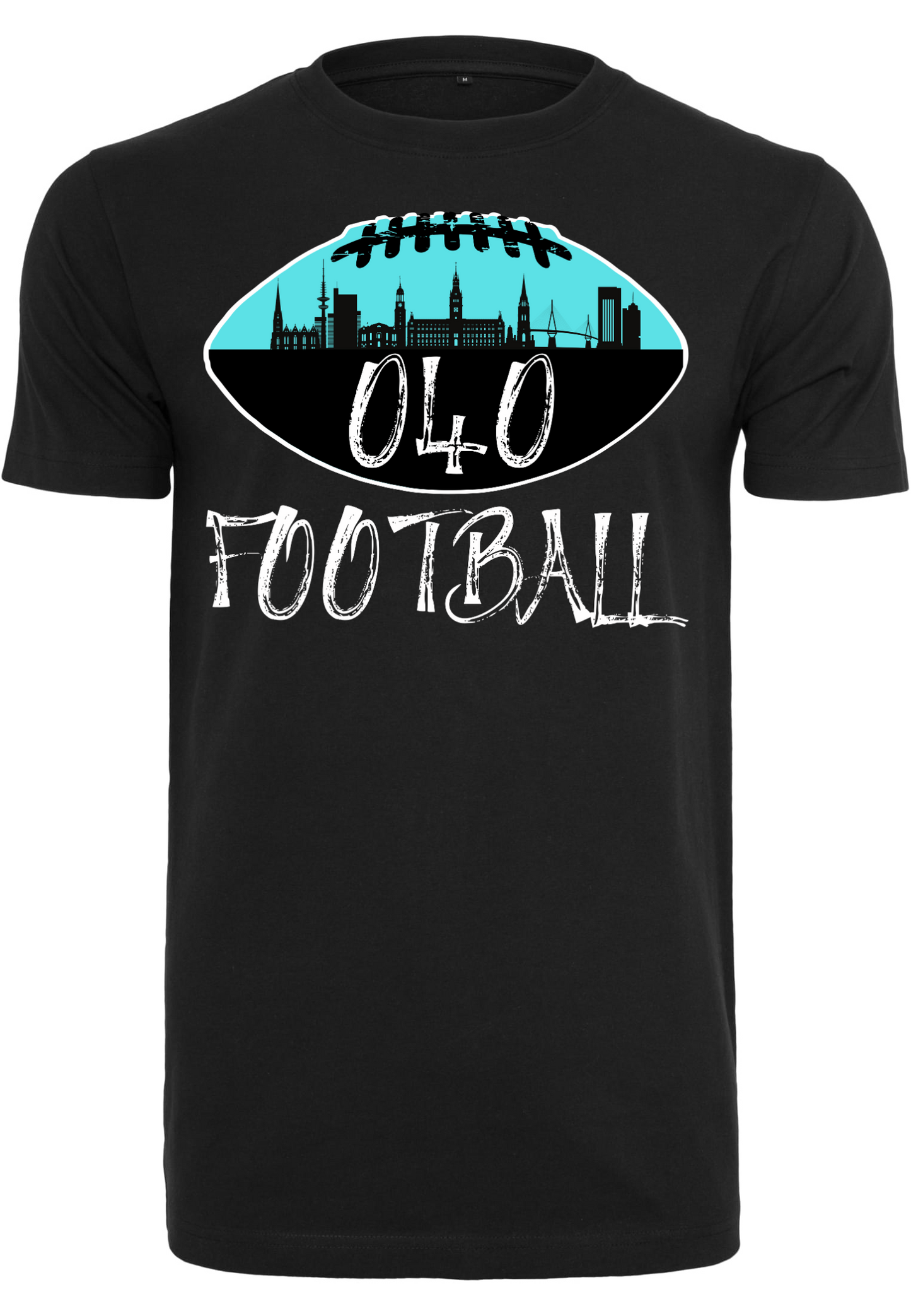 Football - 040-Football round neck unisex T-Shirt