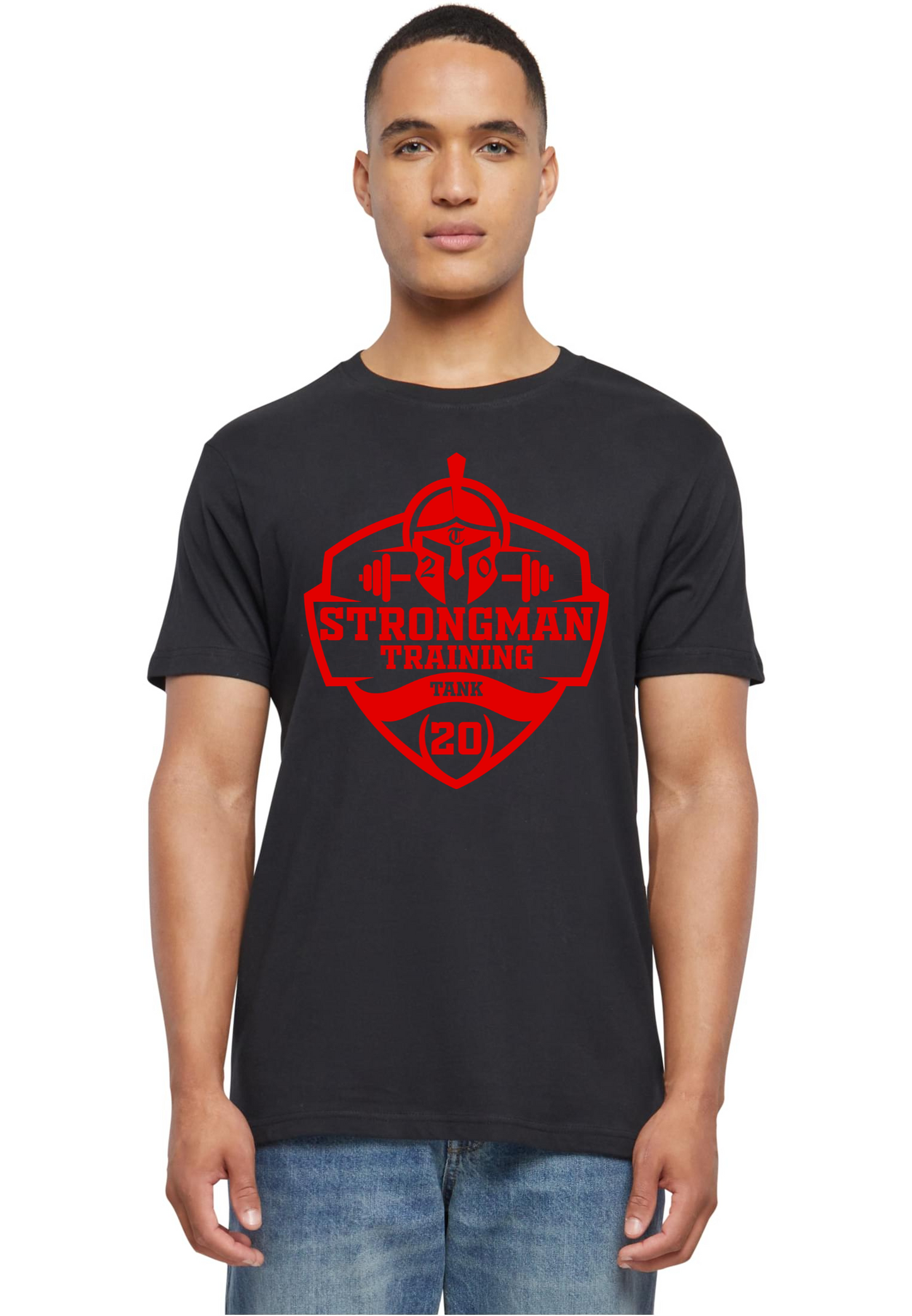 GYM - Logo Strongman round neck unisex T-Shirt