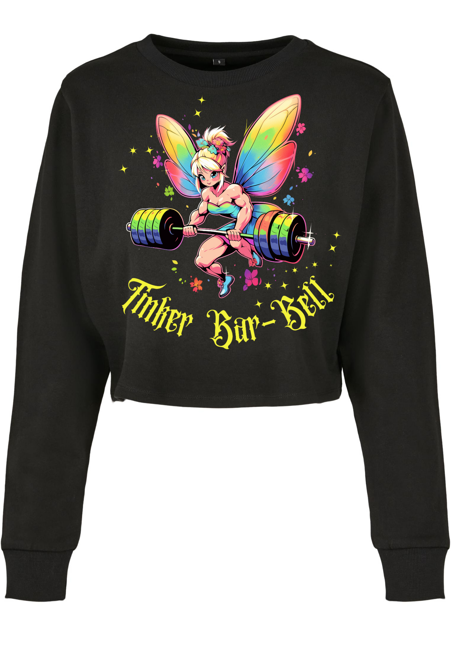 Gym - Tinker Bar-Bell WMN cropped Sweater