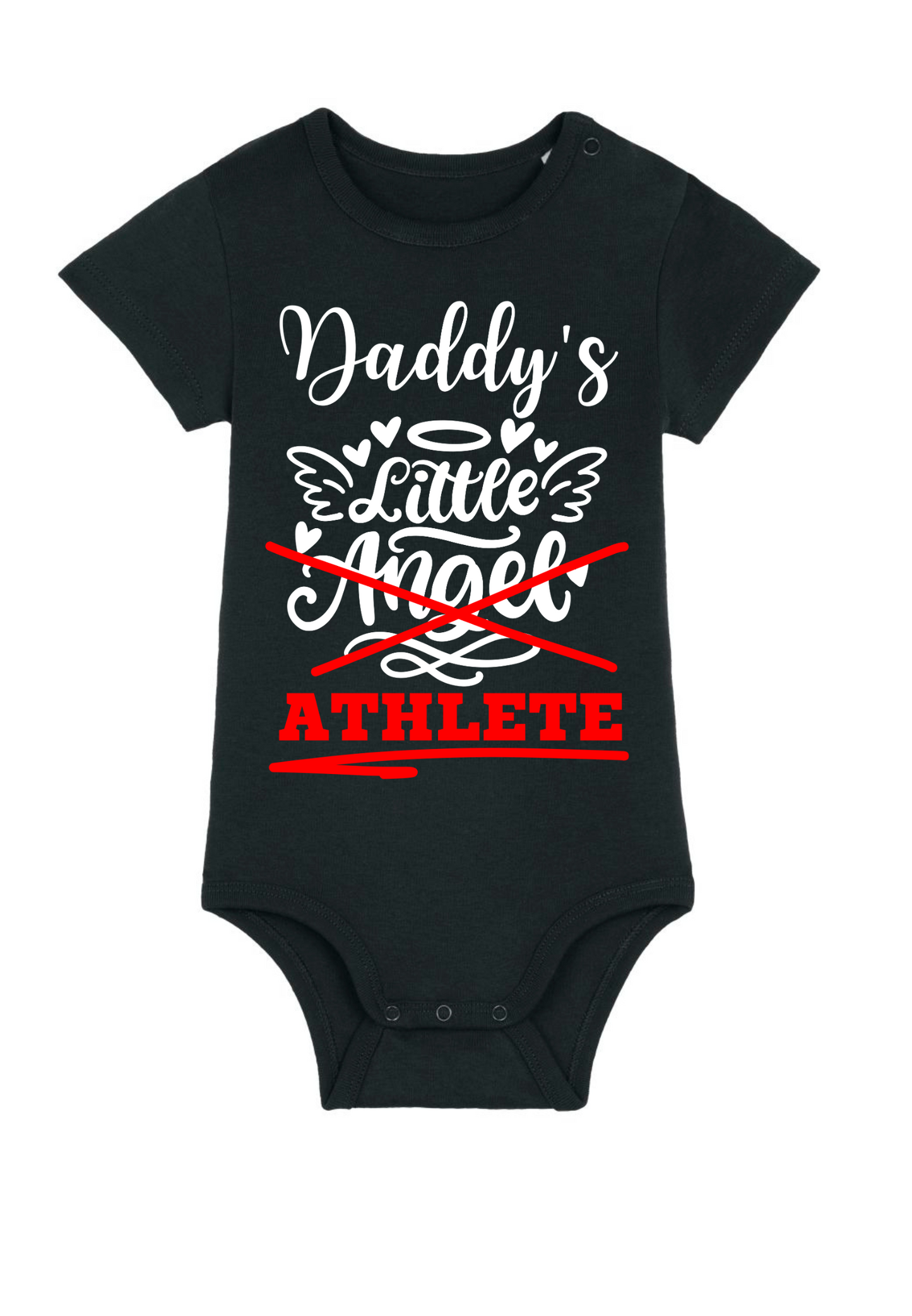 Sports - Daddy's little Athlete Baby Bodysuit