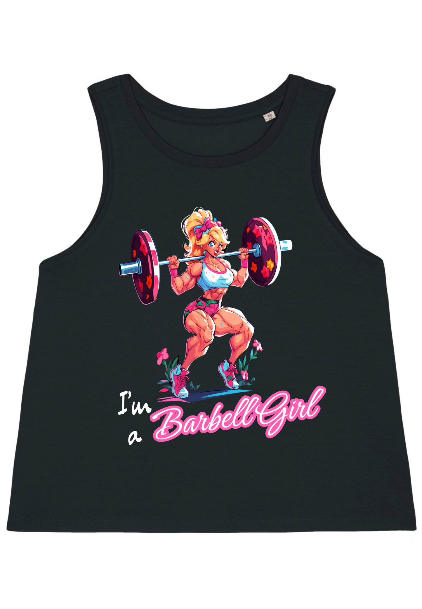 Gym - I'm a Barbell Girl WMN loose fit Tanktop