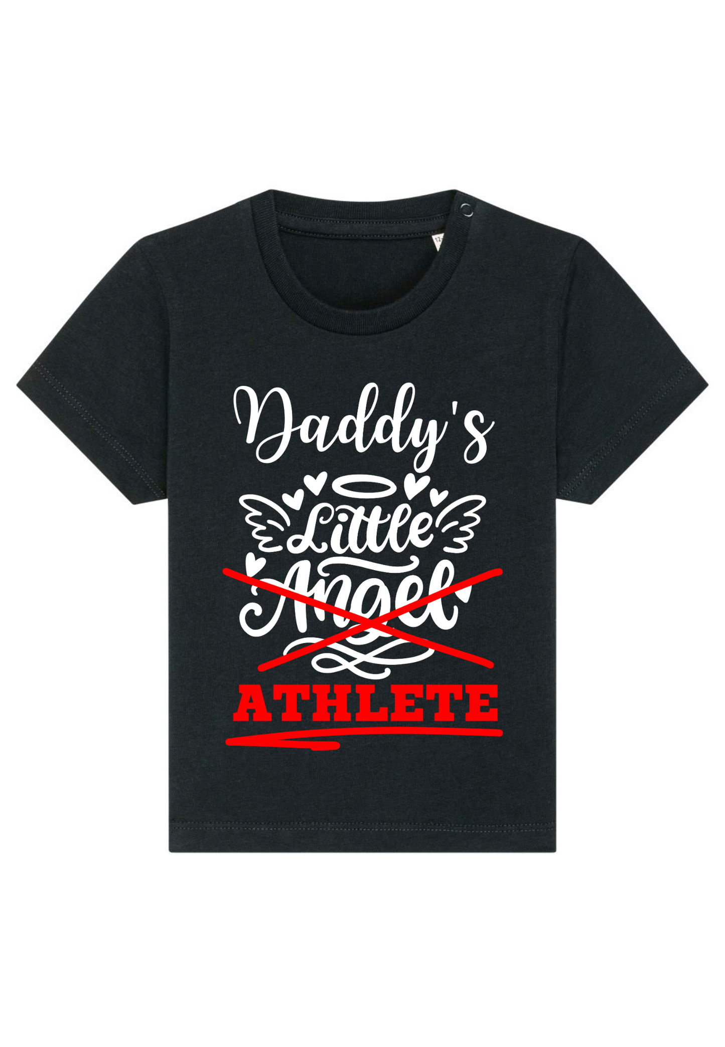 Sports - Daddy's little Athlete Baby T-Shirt