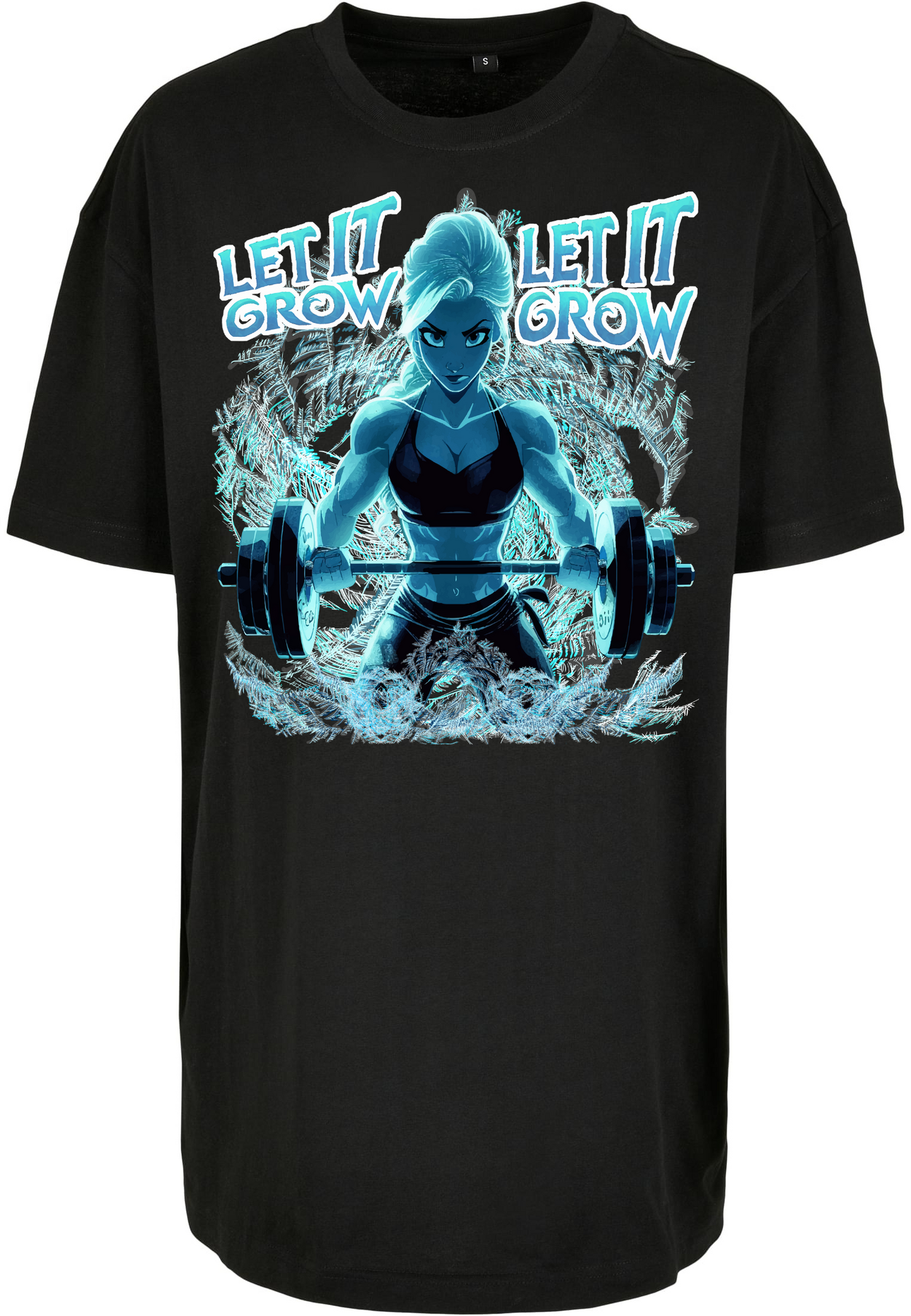 Gym - Let it grow WMN heavy oversized T-Shirt