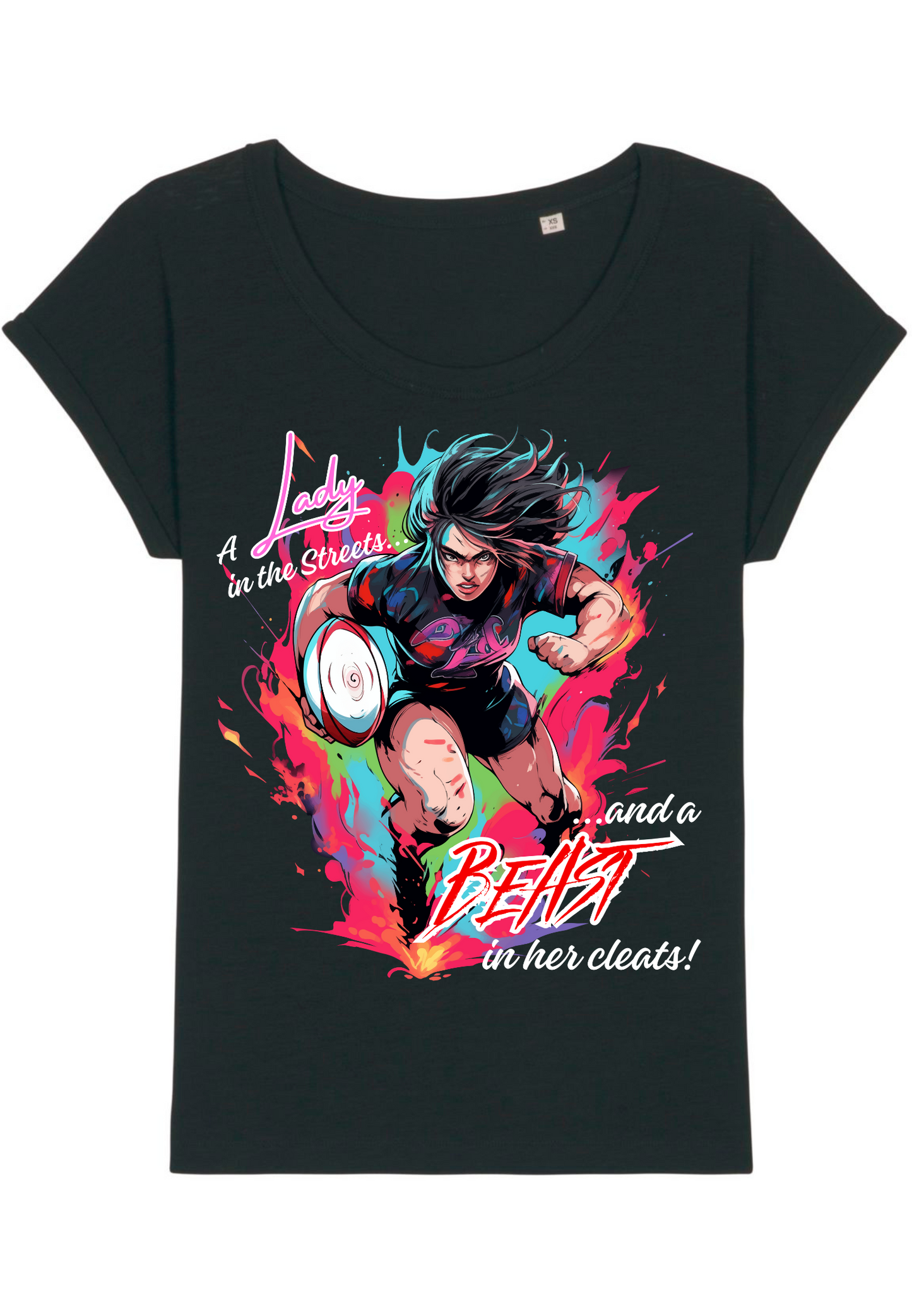 Rugby - Beast in Cleats WMN T-Shirt