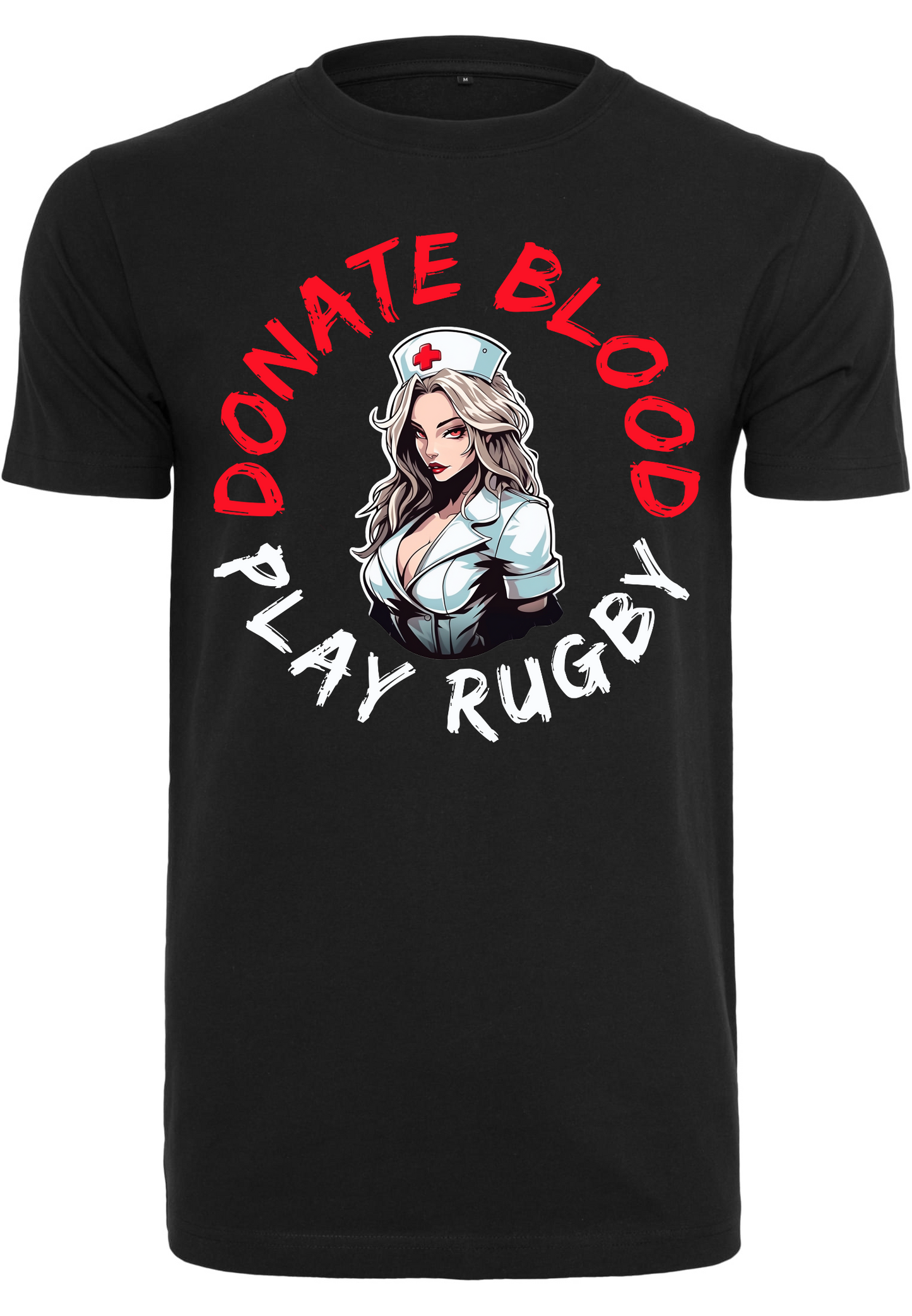 Rugby - Donate blood play Rugby round neck unisex T-Shirt