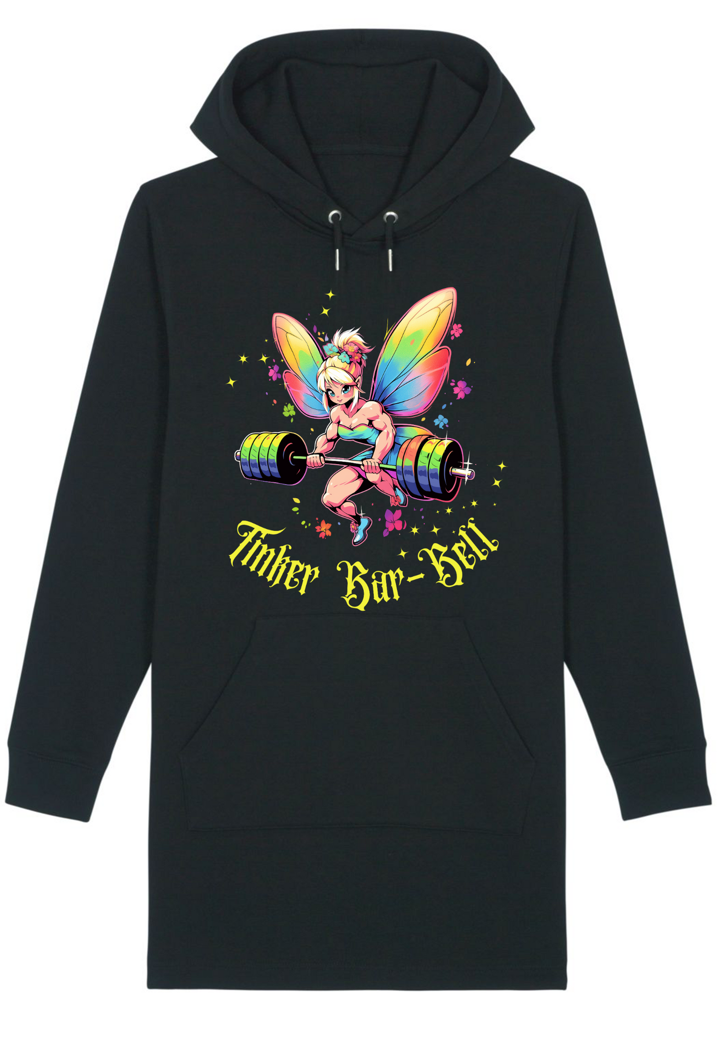 Gym - Tinker Bar-Bell WMN Hoodie Dress