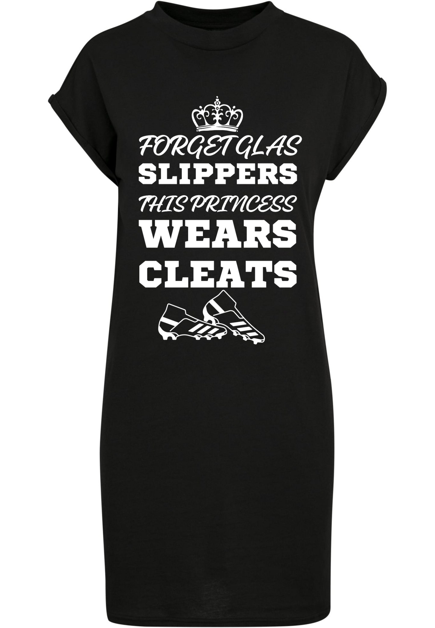 Sports - Princess wears cleats WMN T-Shirt Dress