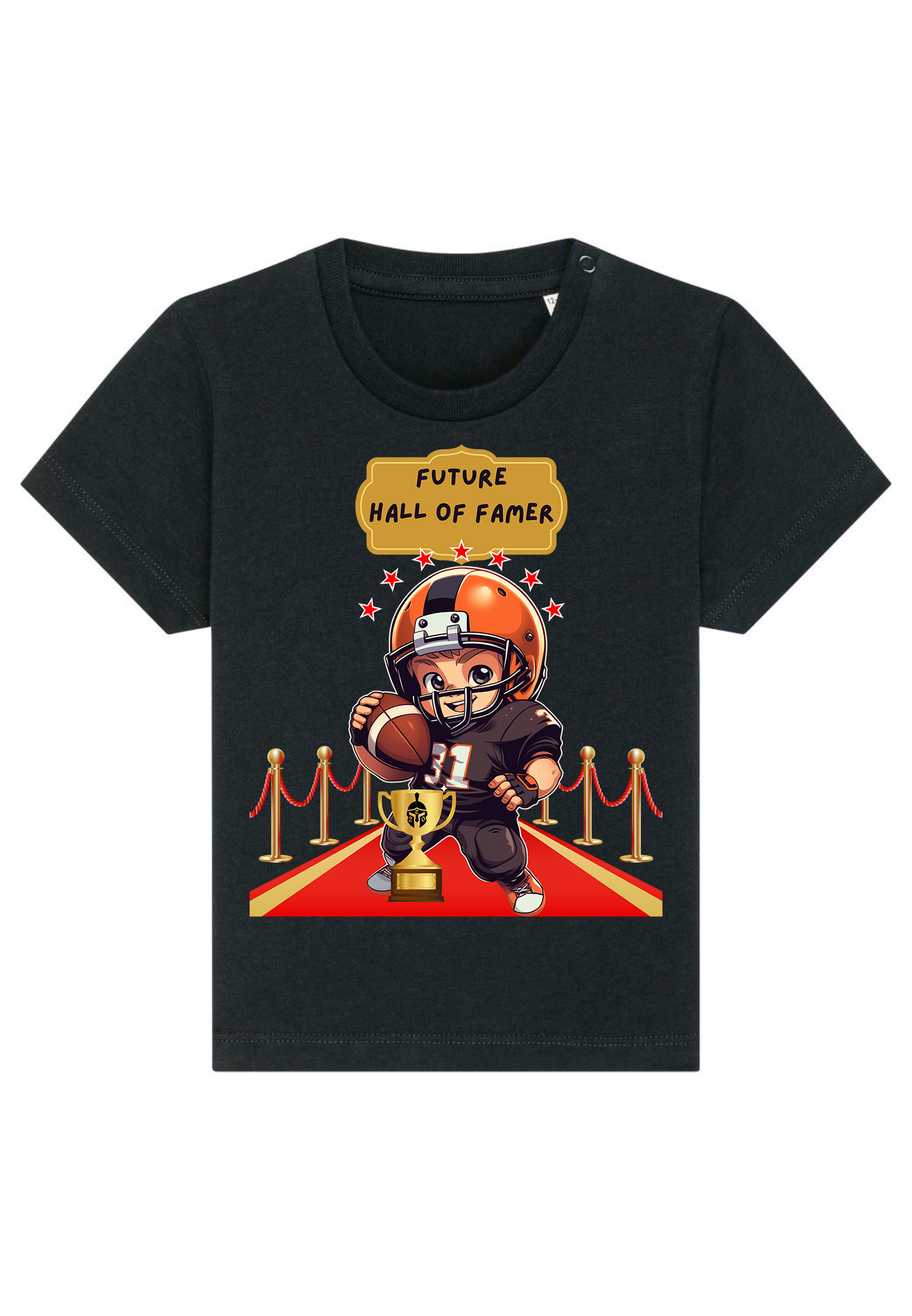 FOOTBALL - Future Hall of Famer Baby T-Shirt