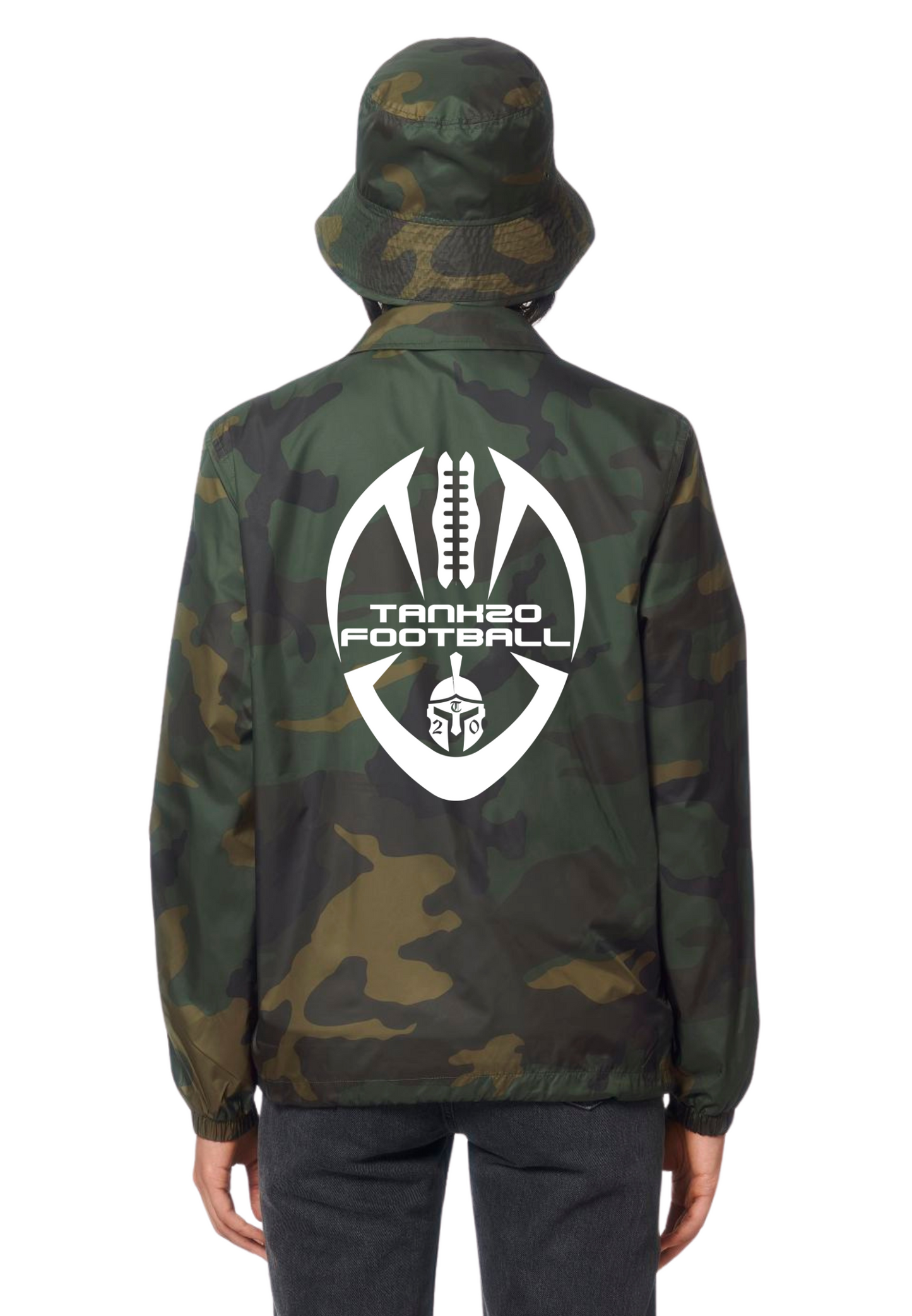 Football - Logo camo coach unisex Jacket