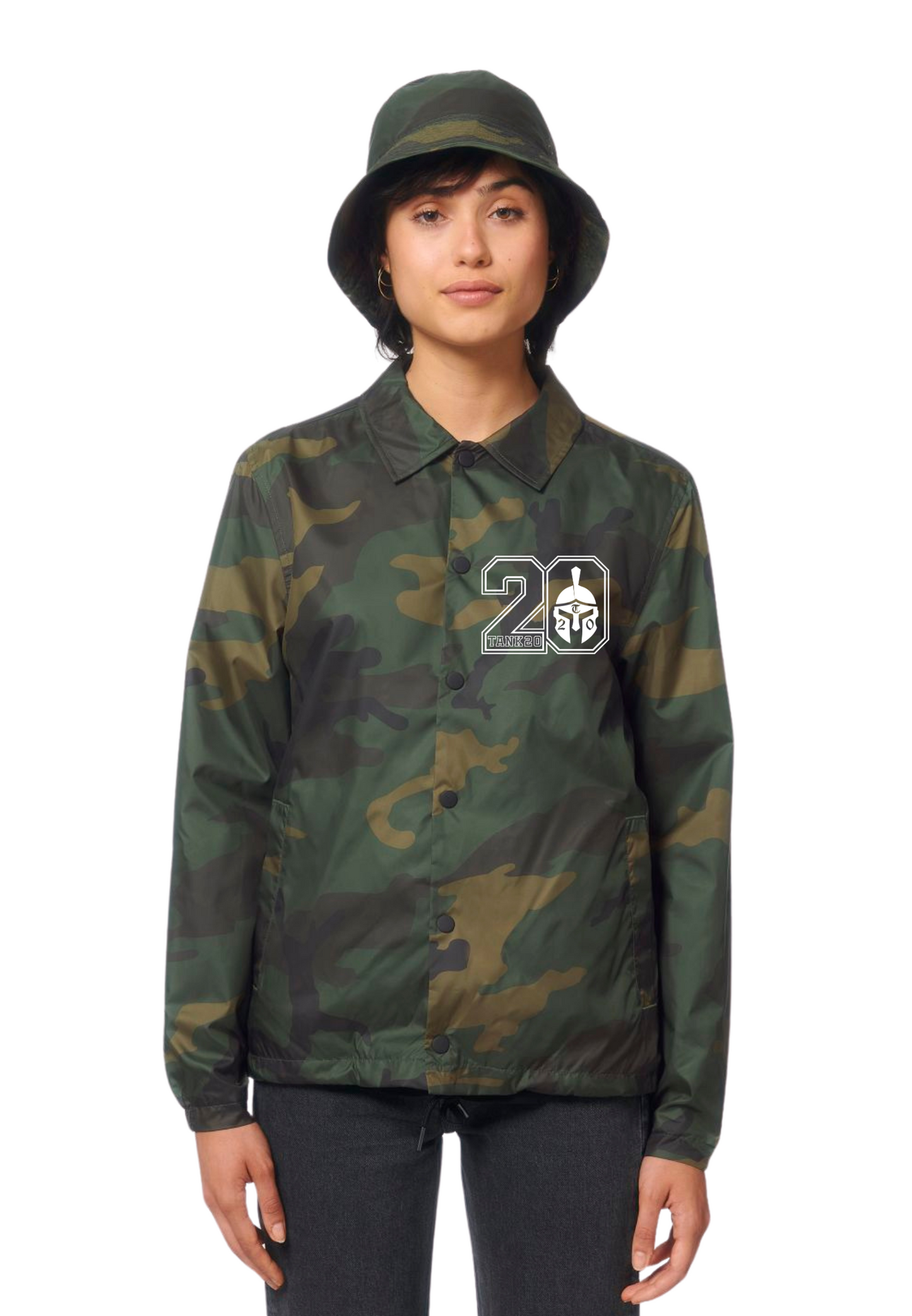 Football - Logo camo coach unisex Jacket