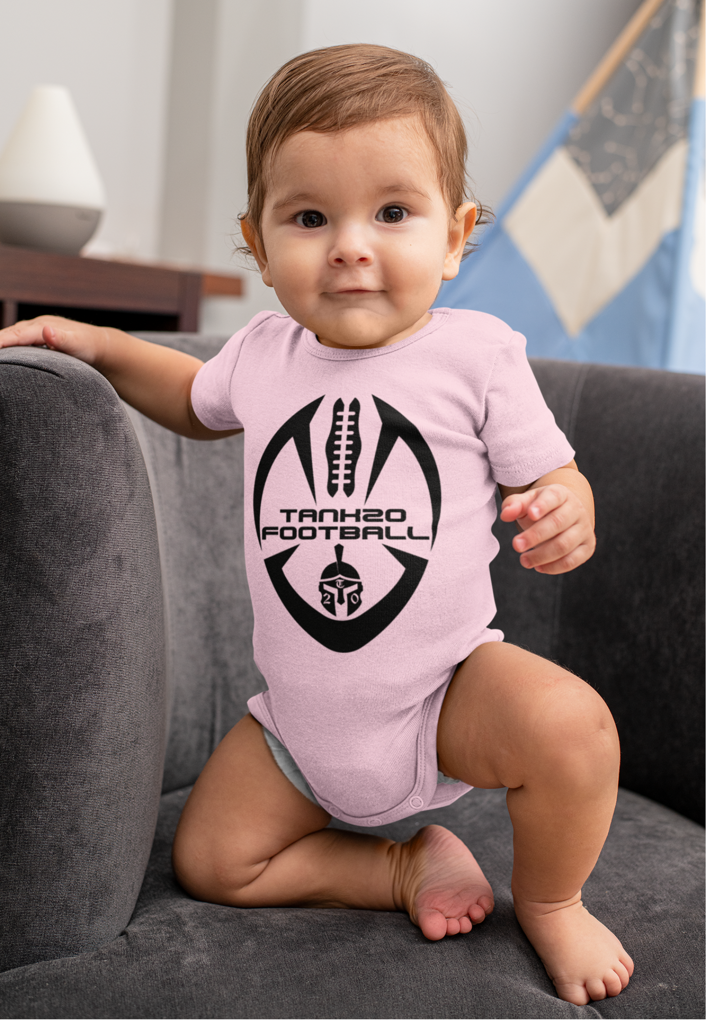 Football - Logo Baby Bodysuit