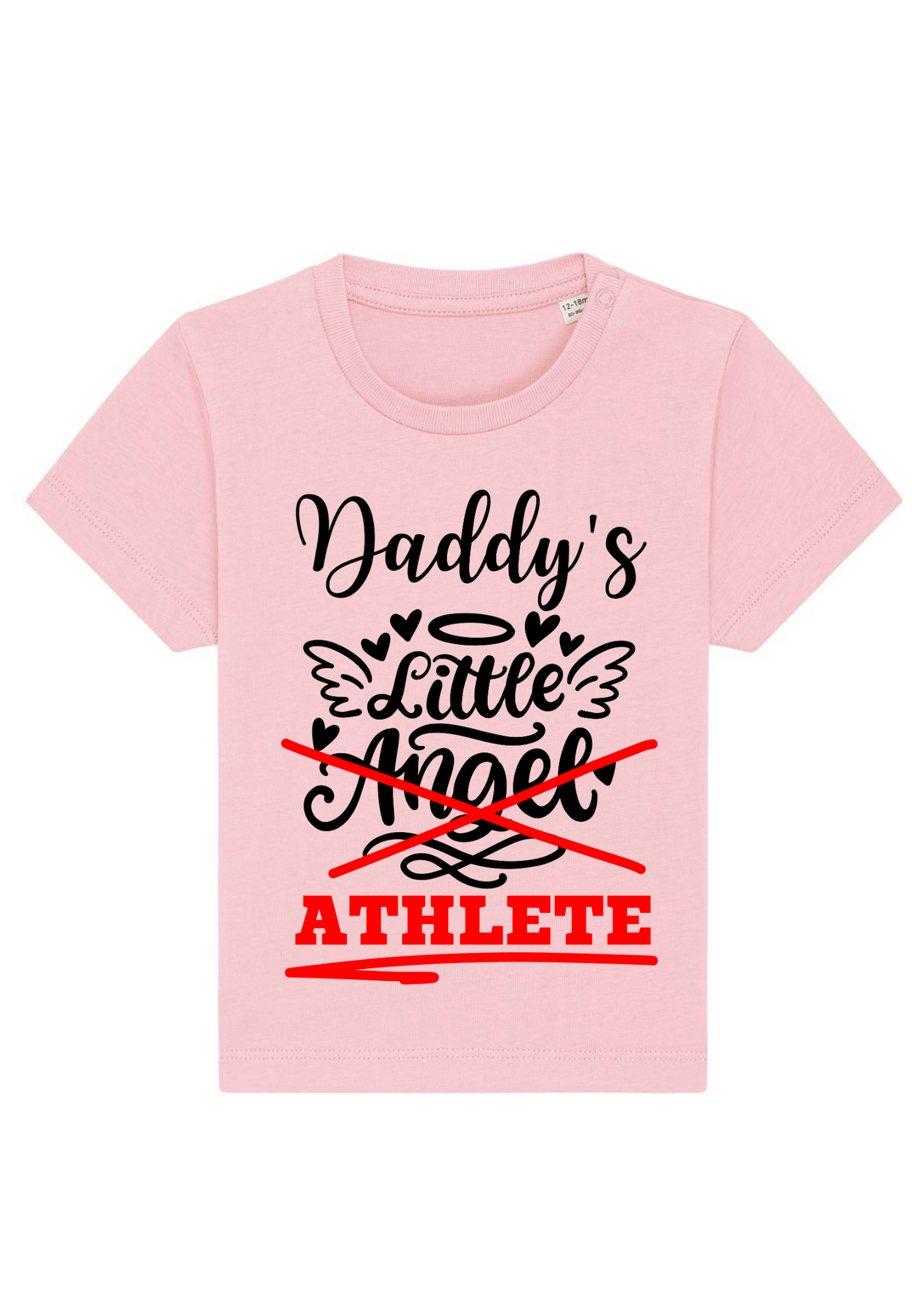 Sports - Daddy's little Athlete Baby T-Shirt