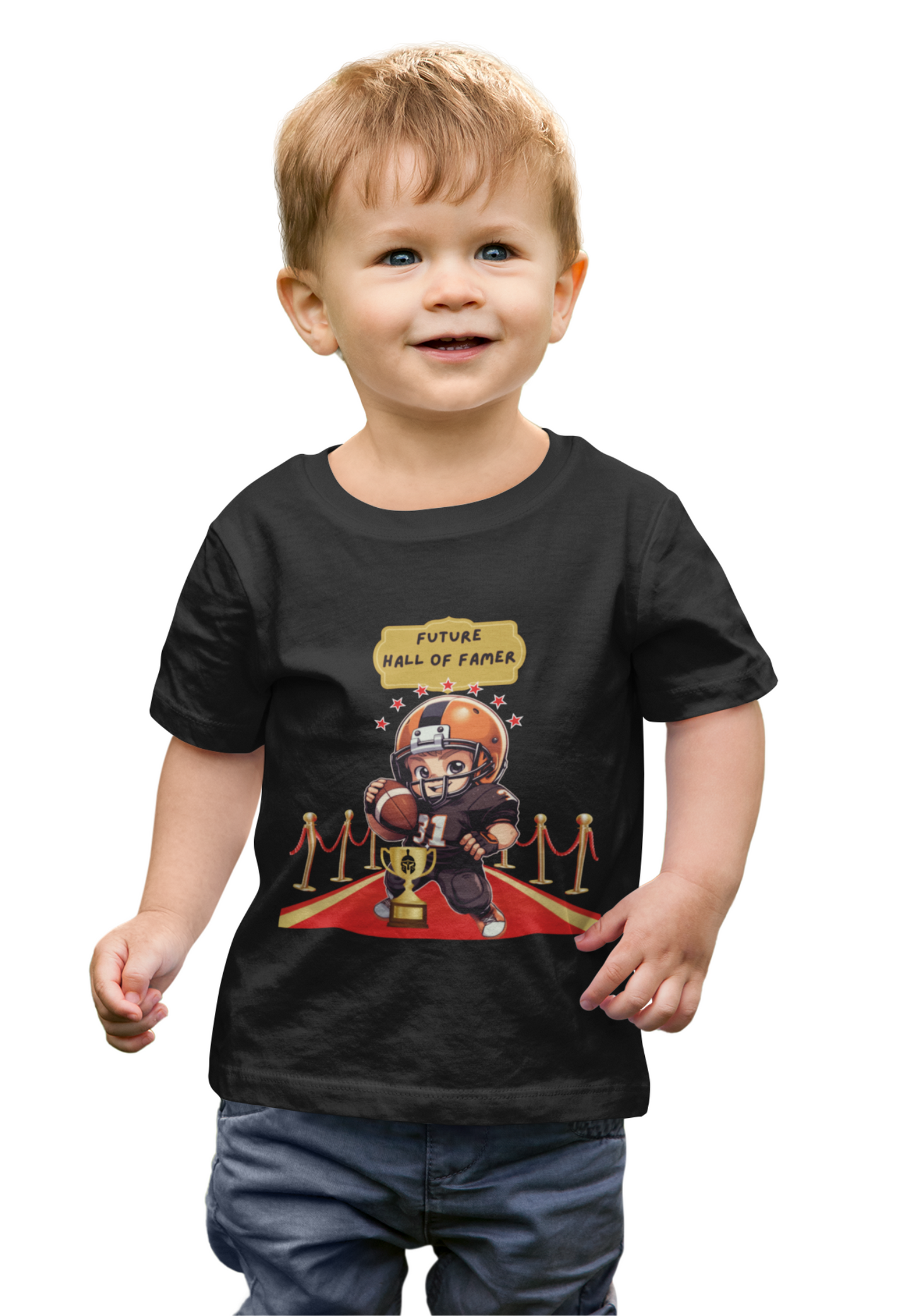 FOOTBALL - Future Hall of Famer Baby T-Shirt