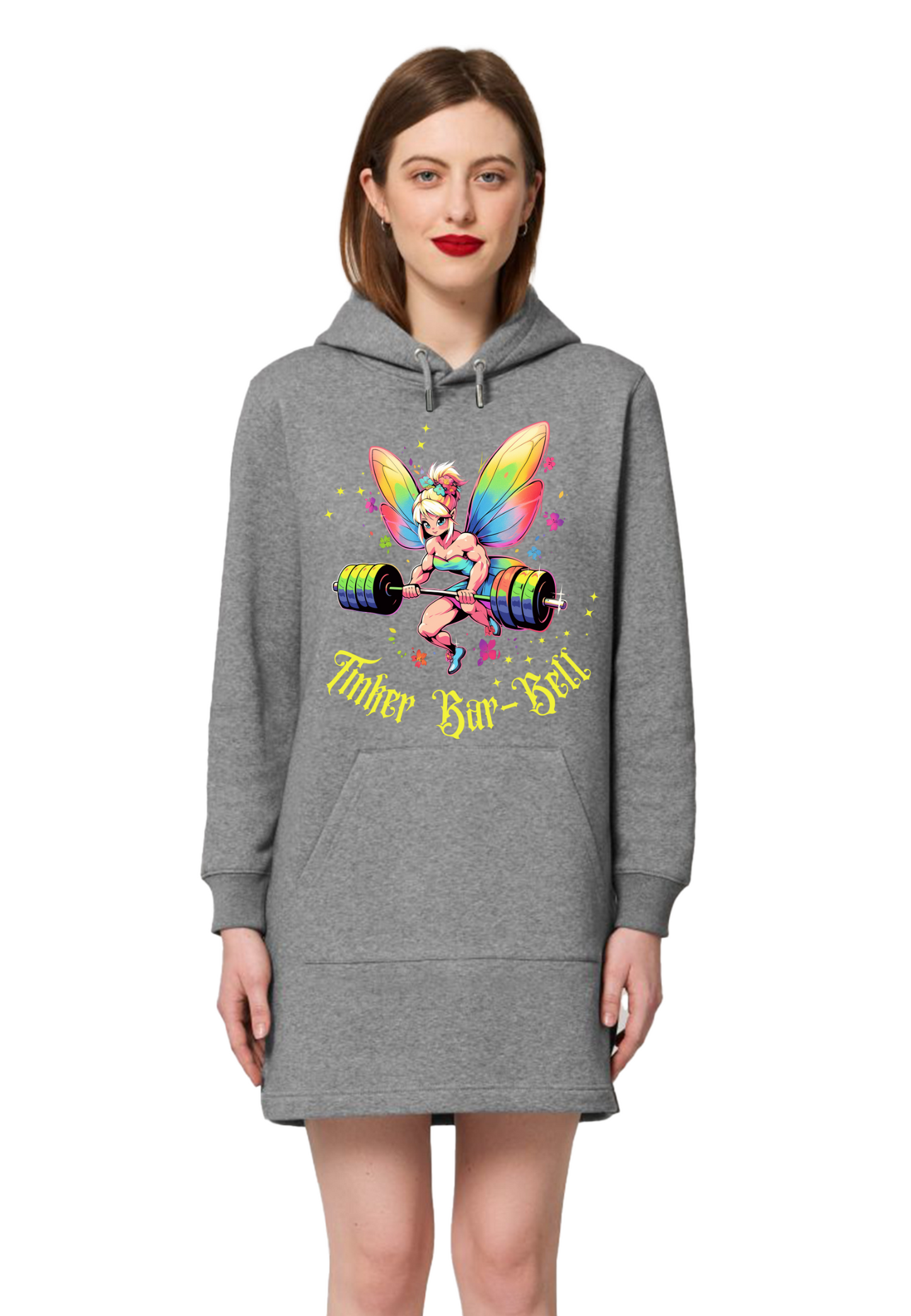 Gym - Tinker Bar-Bell WMN Hoodie Dress