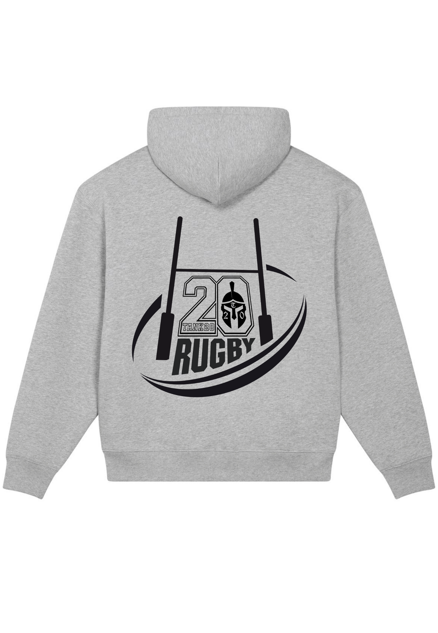 Rugby - Logo heavy unisex Zip Hoodie