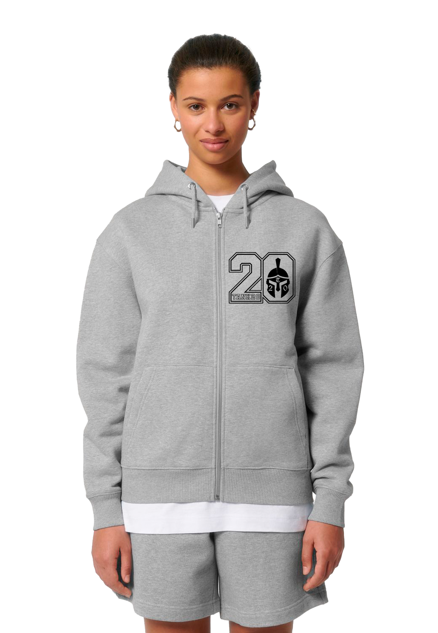 Rugby - Logo heavy unisex Zip Hoodie