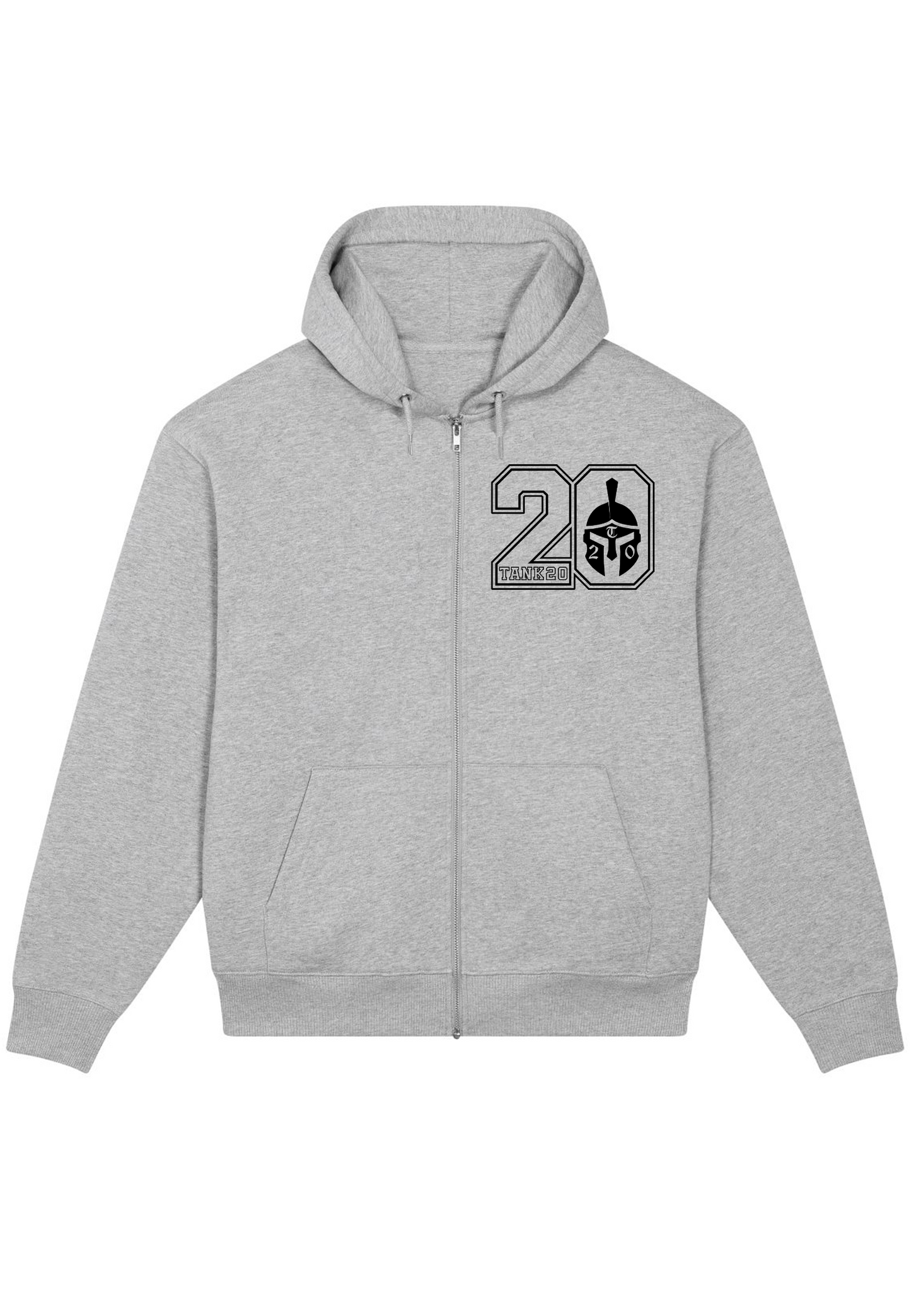 Football - Logo heavy unisex Zip Hoodie