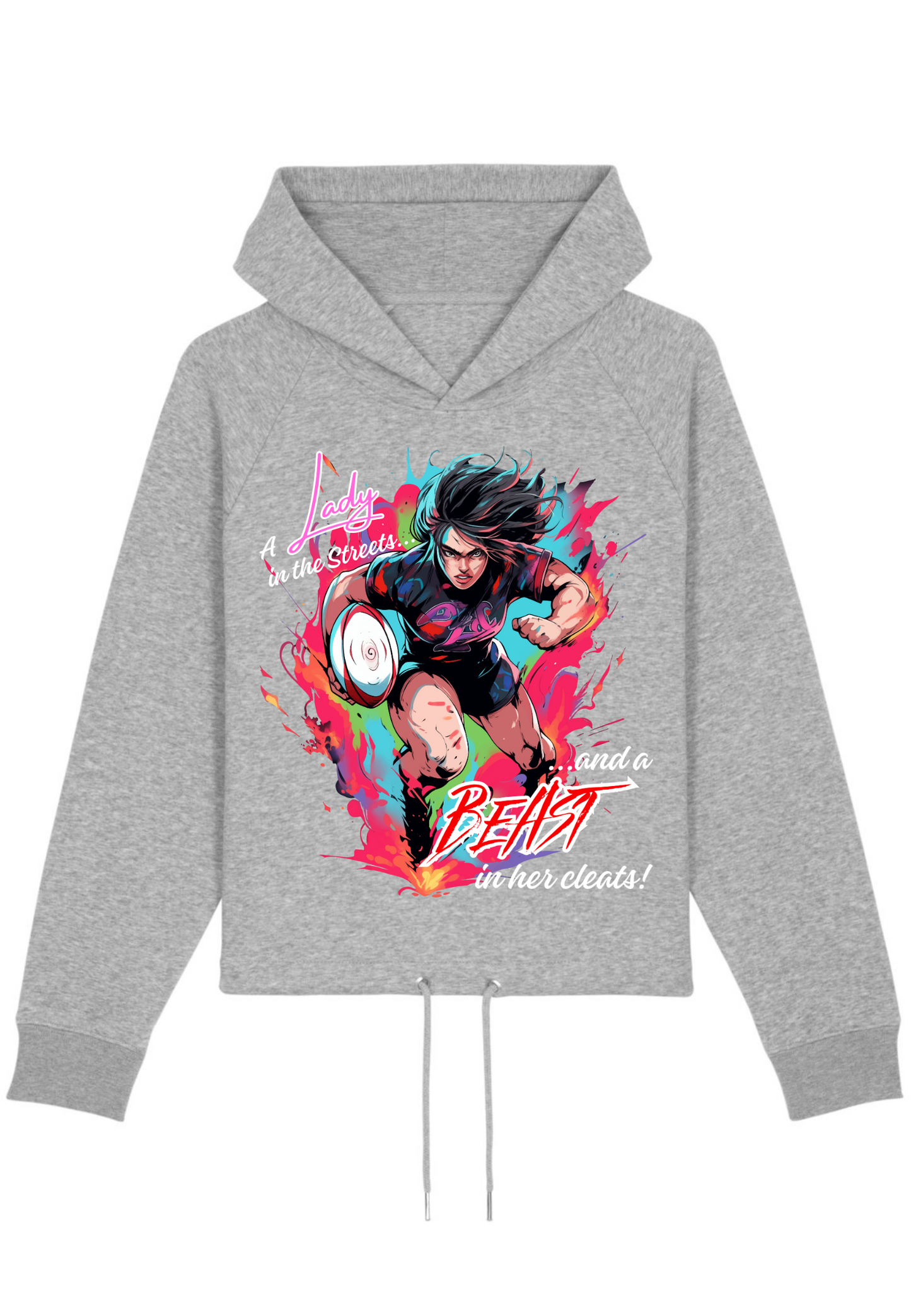 Rugby - Beast in Cleats WMN Hoodie