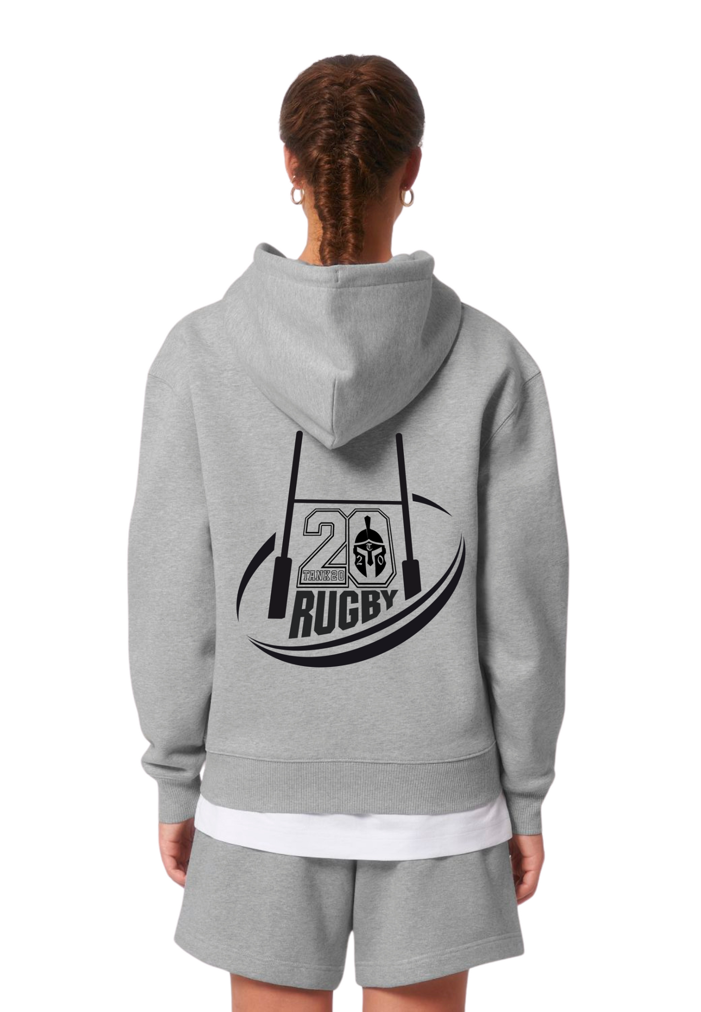 Rugby - Logo heavy unisex Zip Hoodie