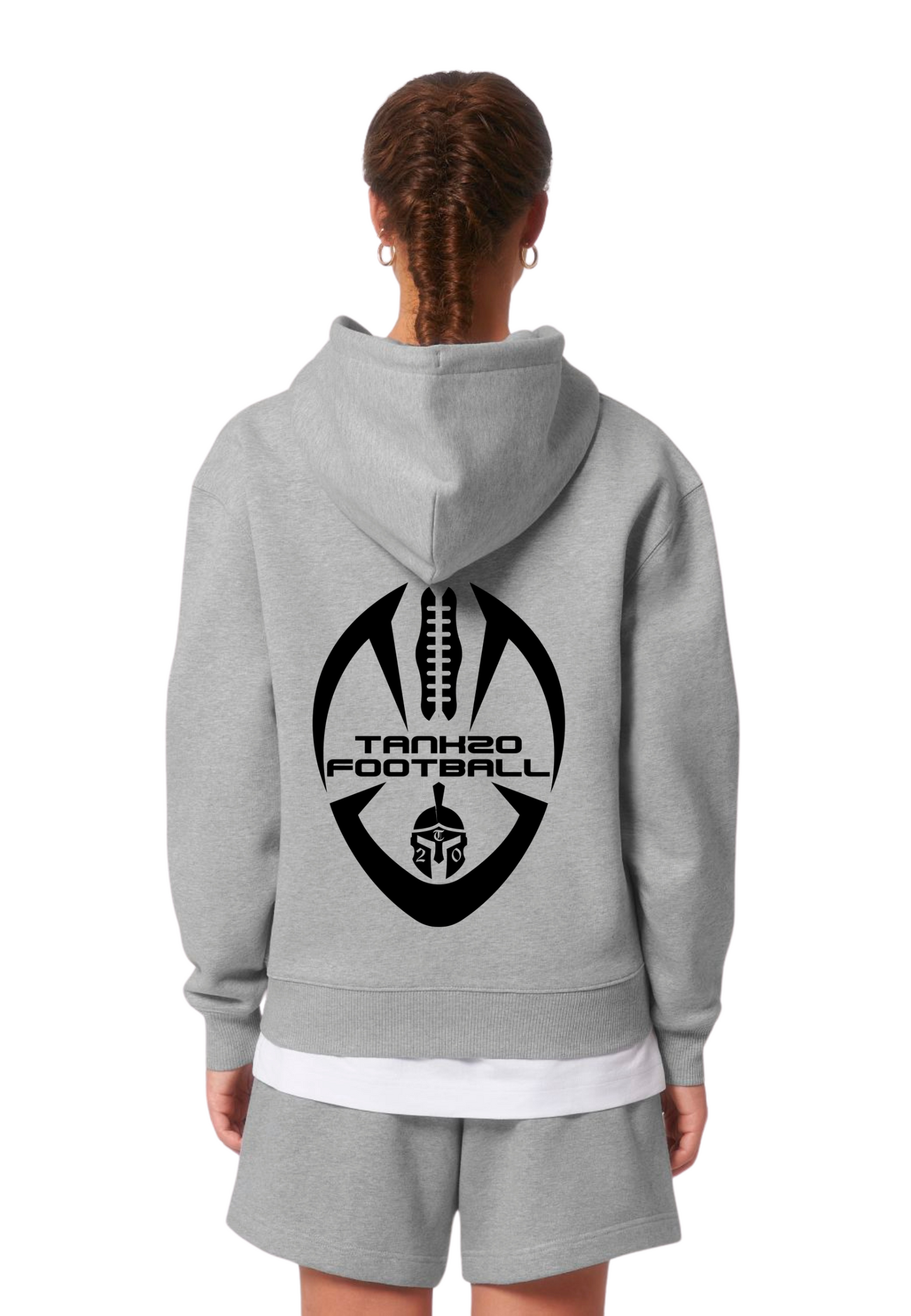 Football - Logo heavy unisex Zip Hoodie