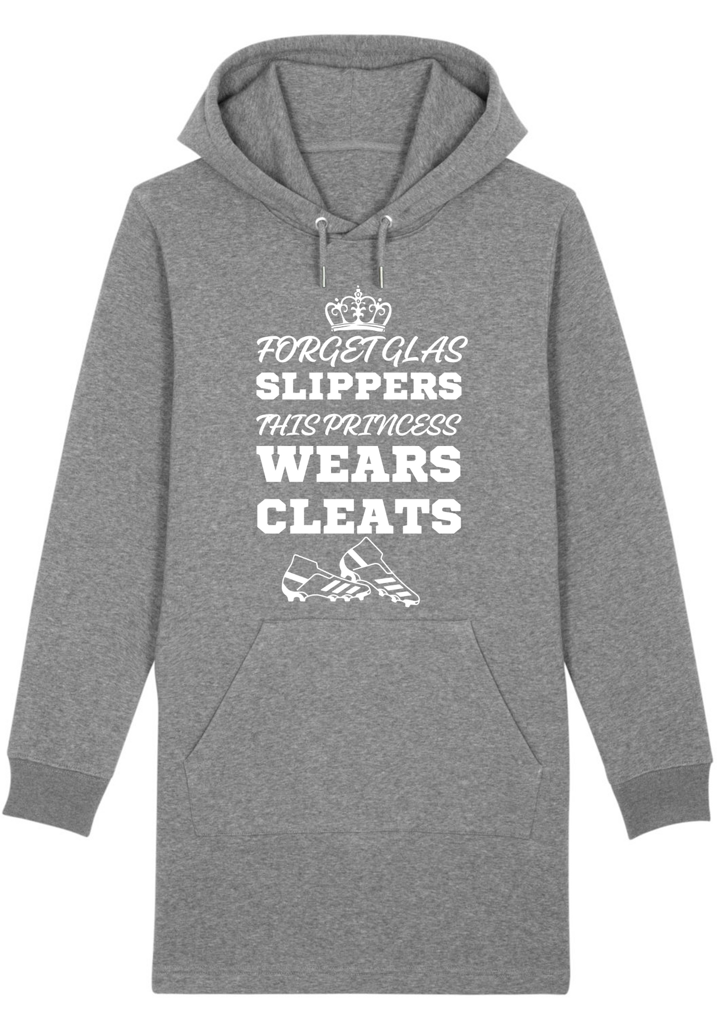 Sports - Princess wears Cleats WMN Hoodie Dress