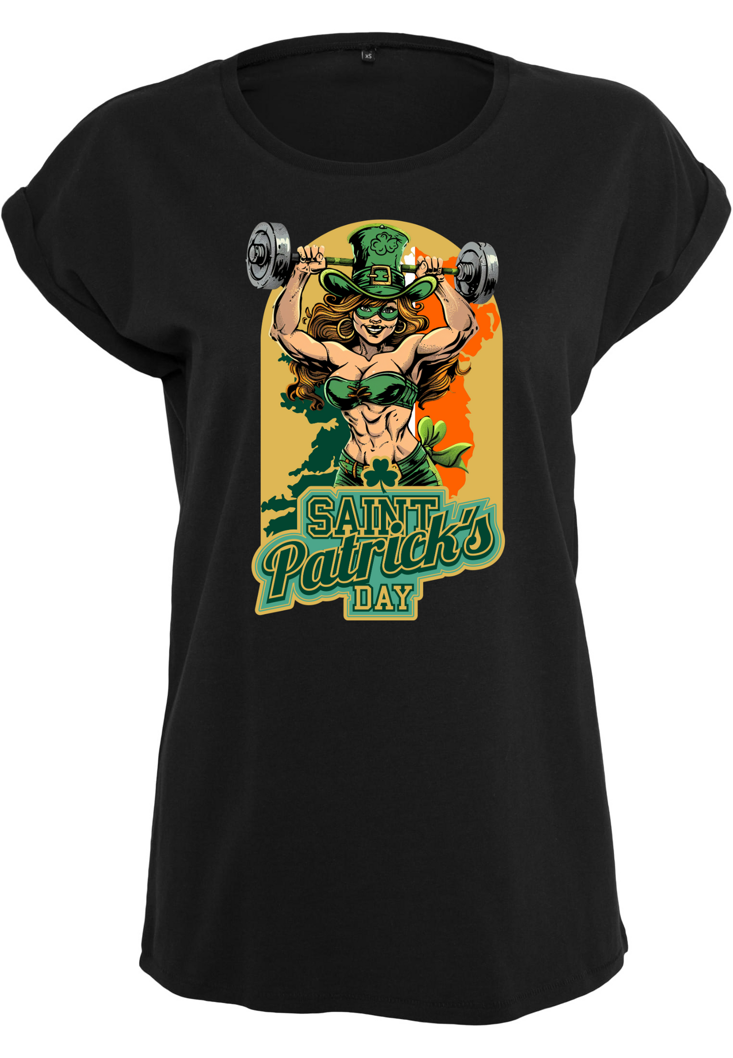 Gym - St-Paddy WMN extended shoulder T-Shirt