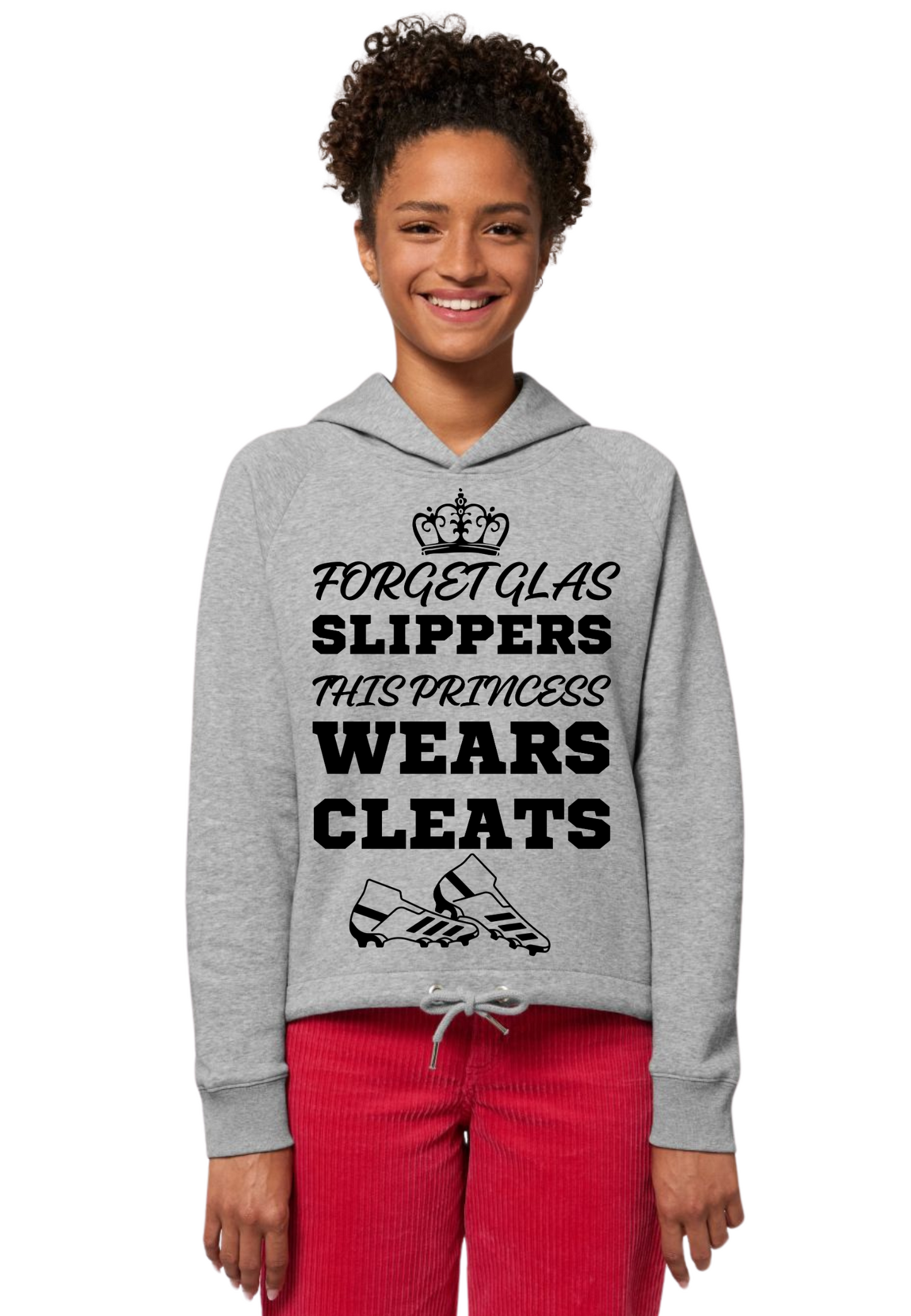 Sports - Princess wears Cleats WMN Hoodie