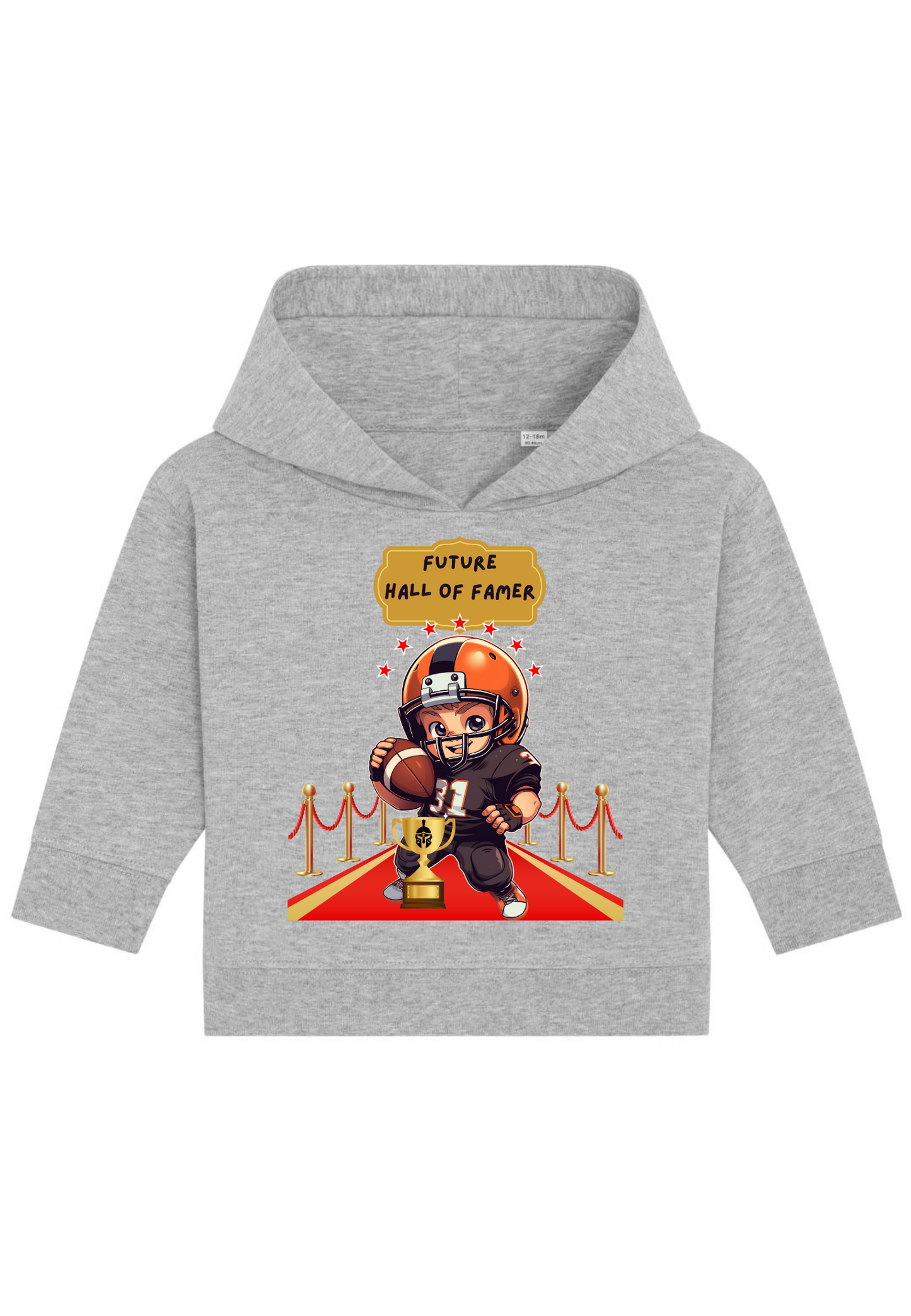 Football - Future Hall of Famer Baby Hoodie