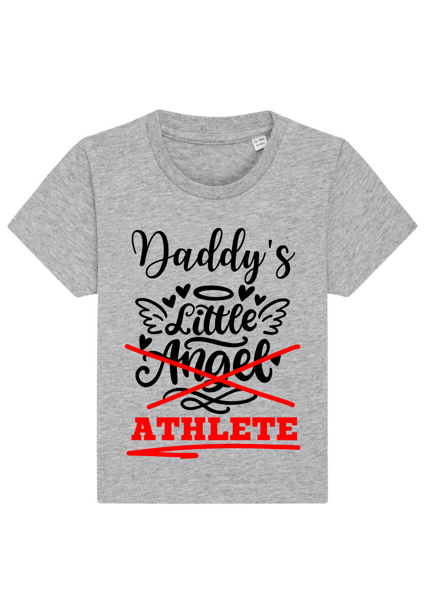 Sports - Daddy's little Athlete Baby T-Shirt