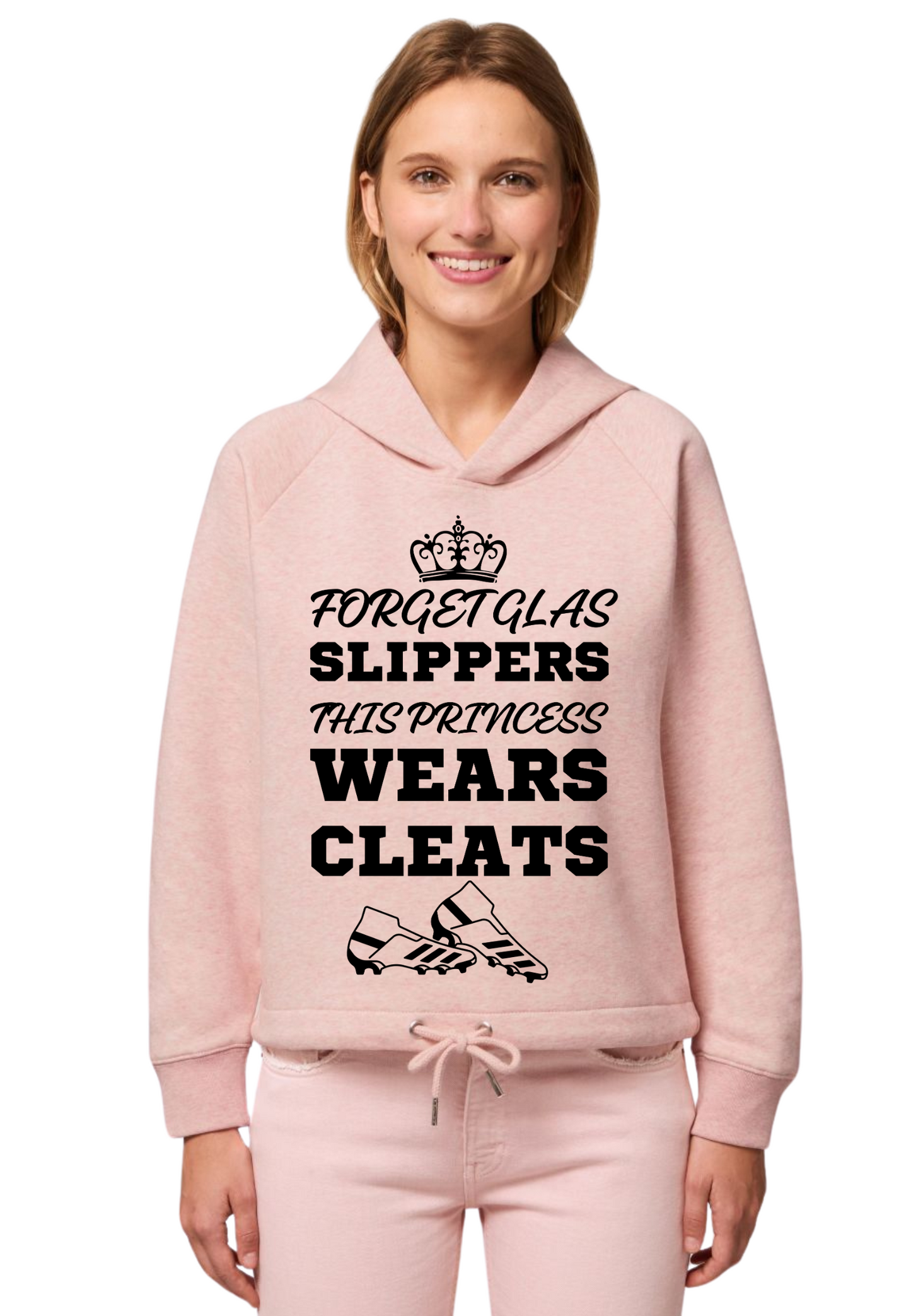 Sports - Princess wears Cleats WMN Hoodie