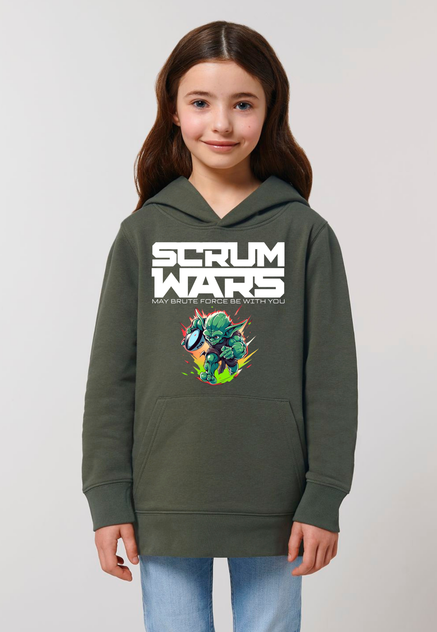 Rugby - Scrum Wars Kids unisex Hoodie