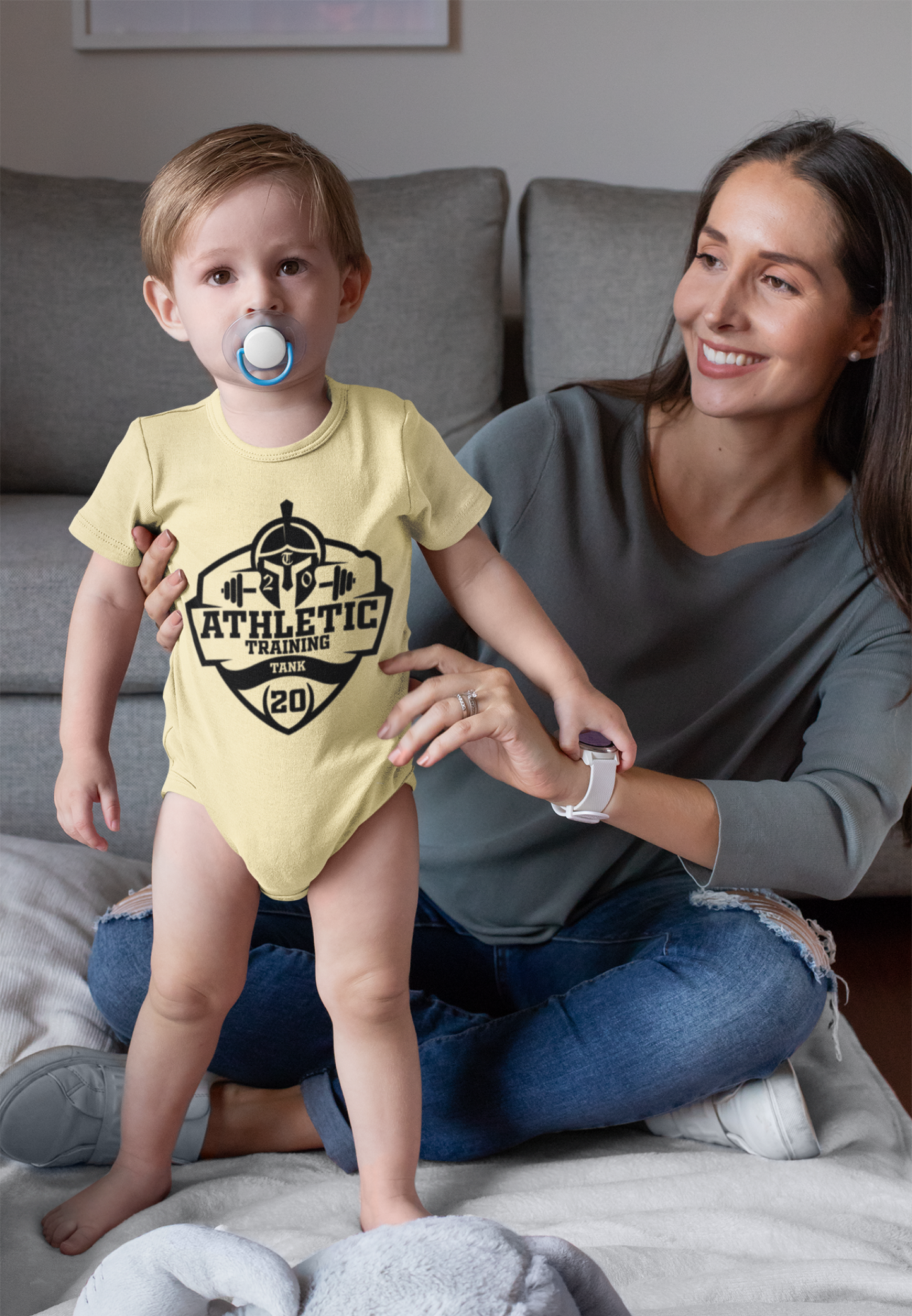 GYM - Logo Baby Bodysuit