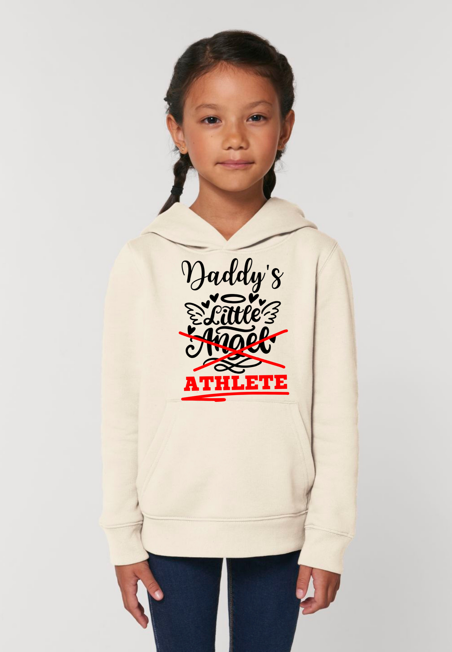 Sports - Daddy's little Athlete Kids unisex Hoodie