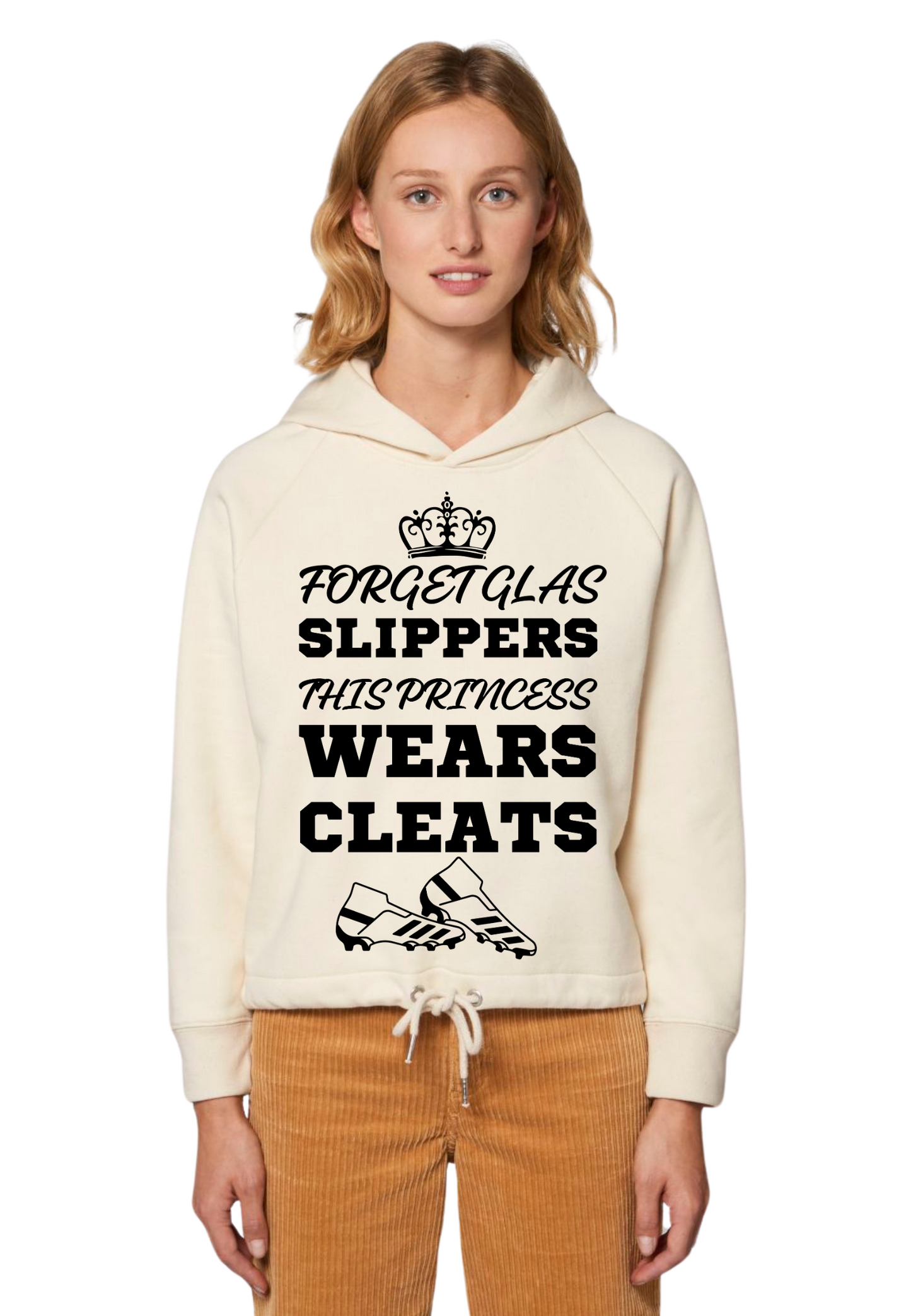 Sports - Princess wears Cleats WMN Hoodie