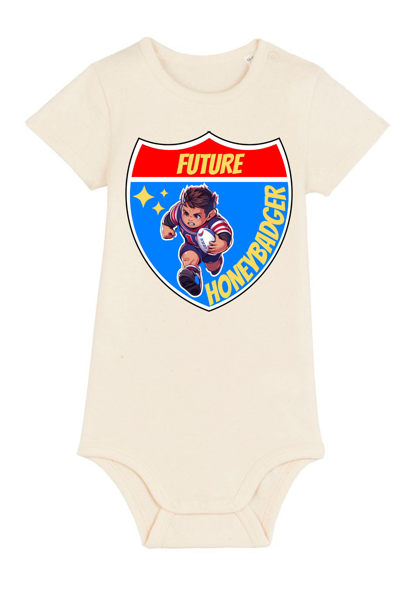 Rugby - Future Honeybadger Baby Bodysuit