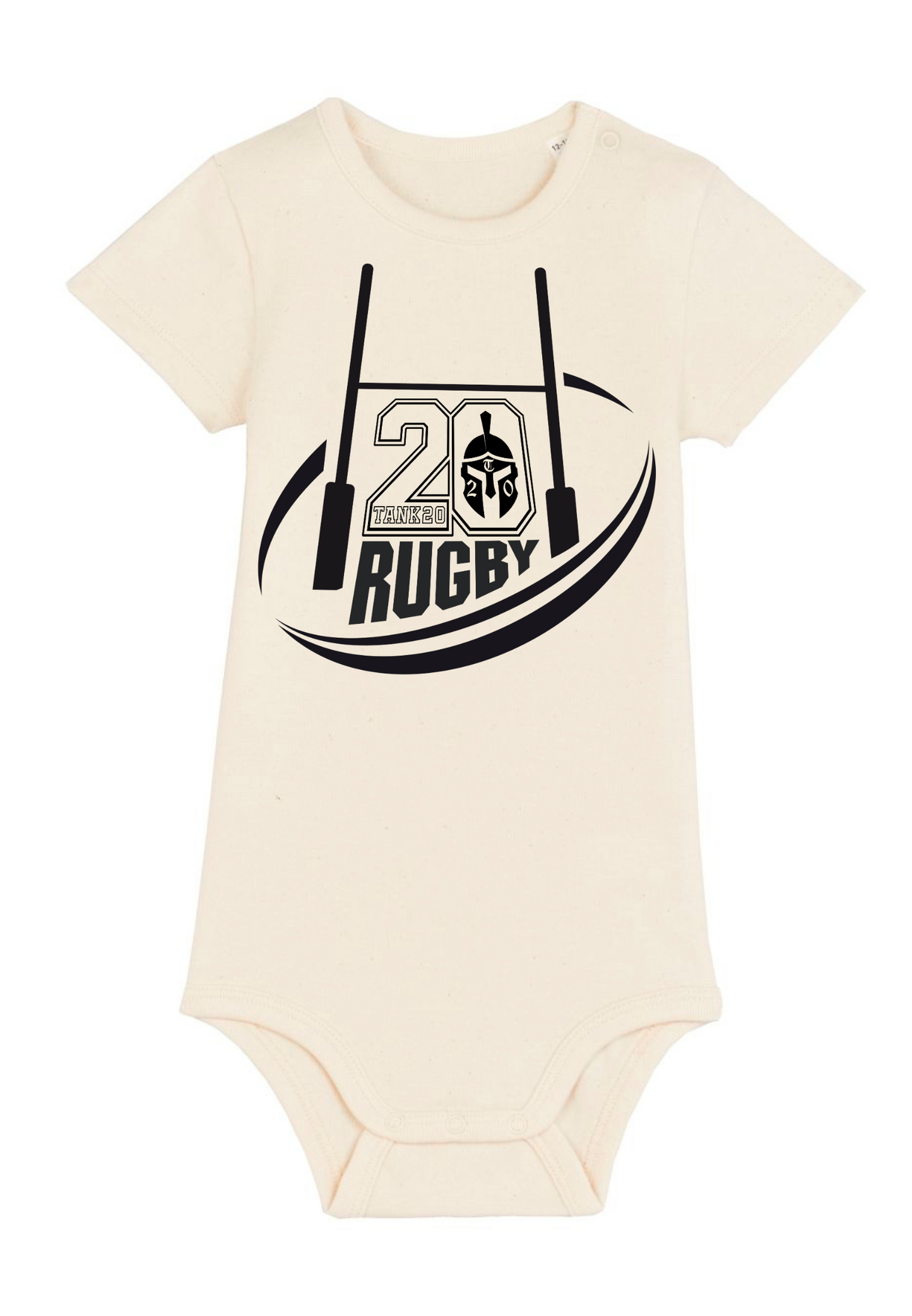 Rugby - Logo Baby Bodysuit