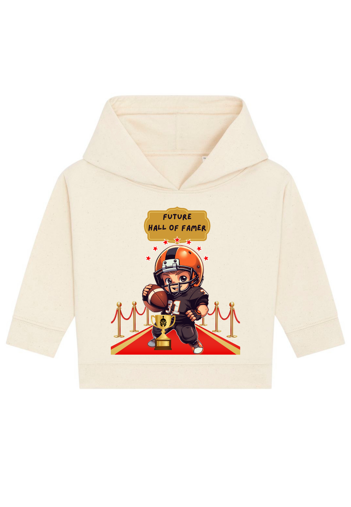 Football - Future Hall of Famer Baby Hoodie