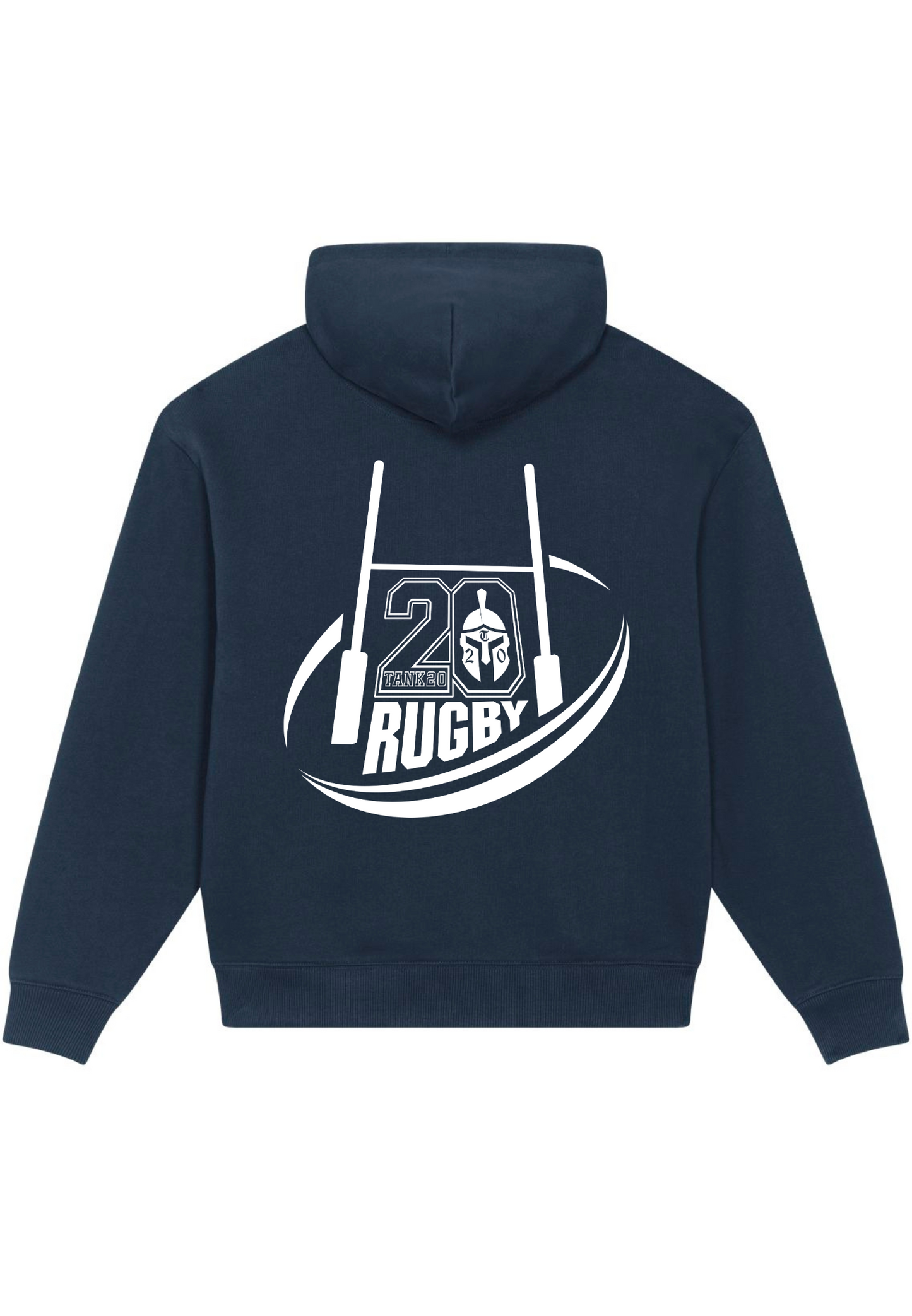 Rugby - Logo heavy unisex Zip Hoodie