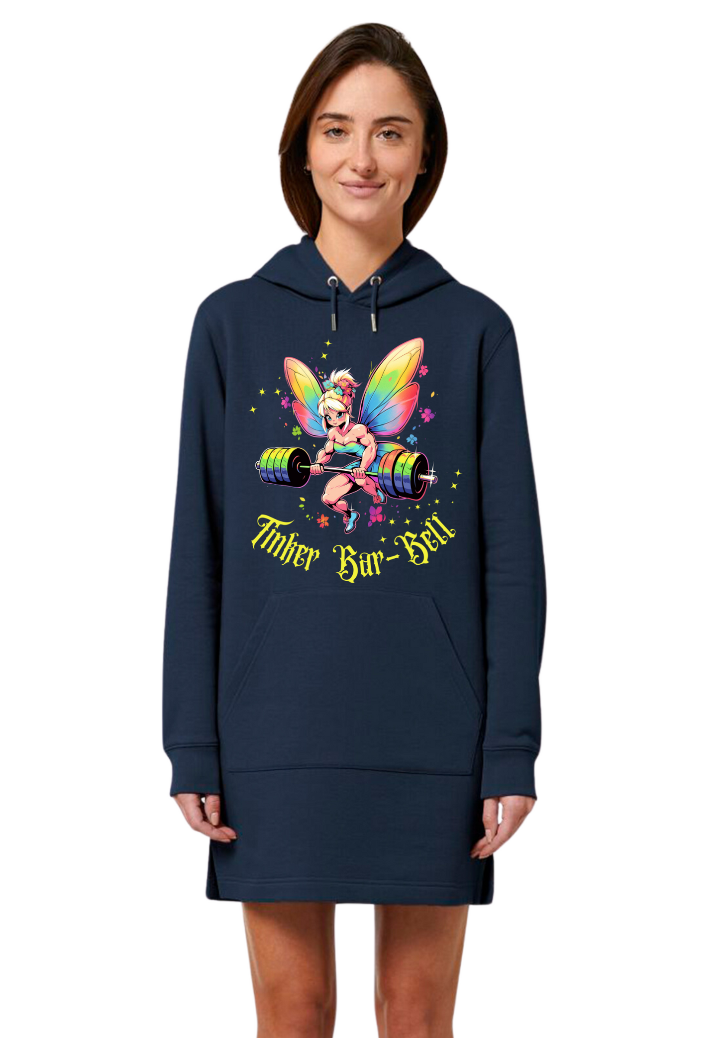 Gym - Tinker Bar-Bell WMN Hoodie Dress