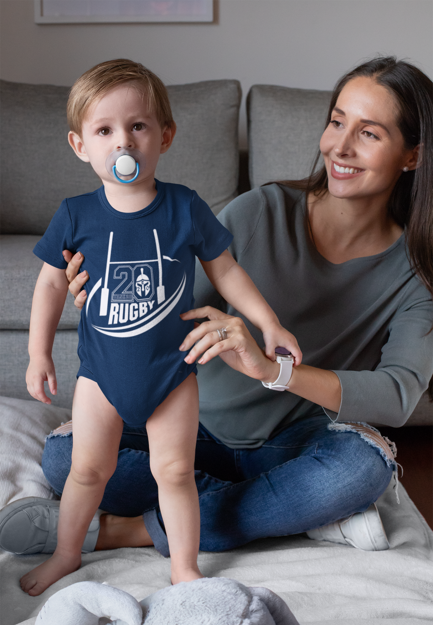 Rugby - Logo Baby Body