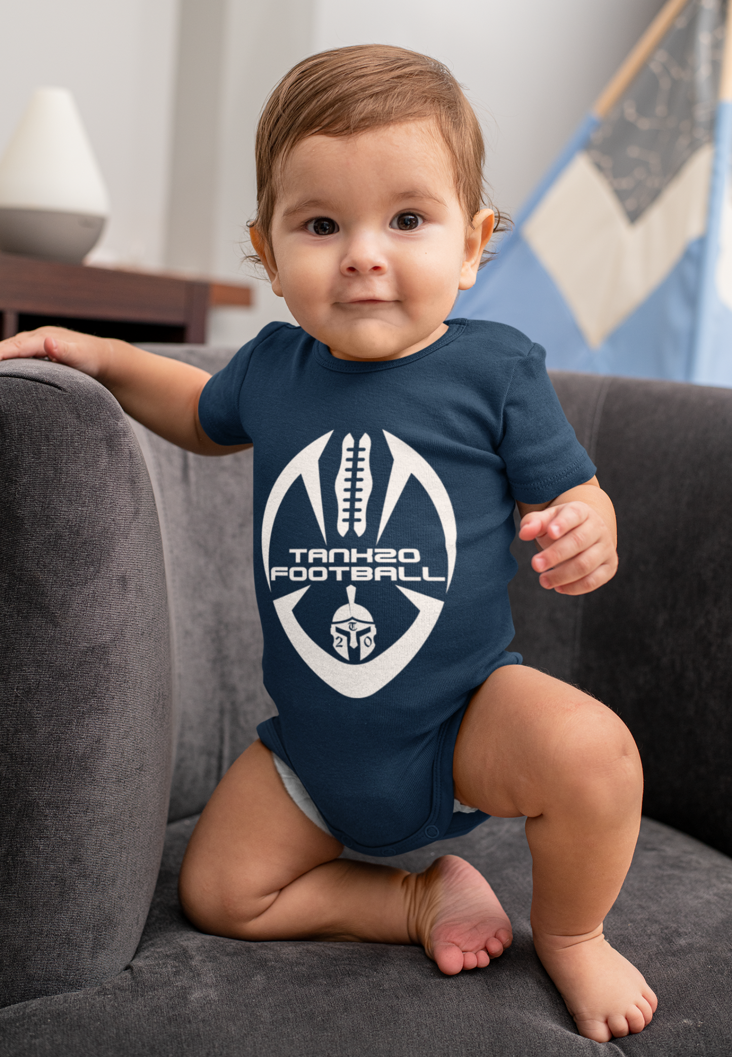 Football - Logo Baby Bodysuit