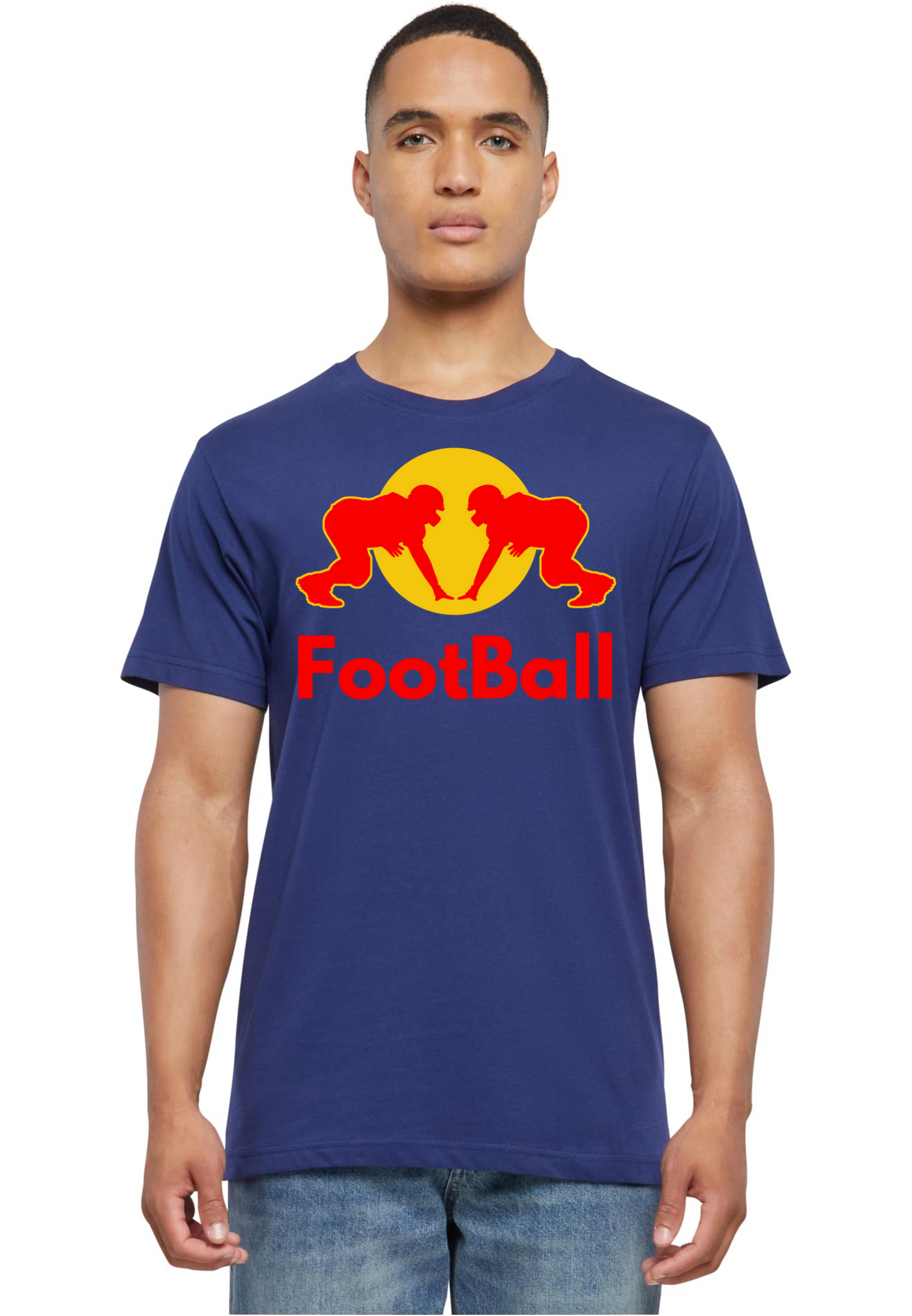 Football - verleiht Flügel round neck unisex T-Shirt