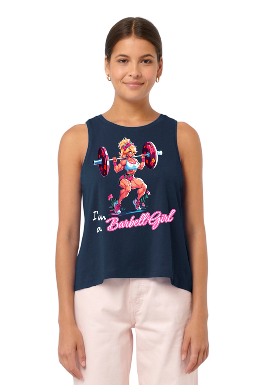 Gym - I'm a Barbell Girl WMN loose fit Tanktop