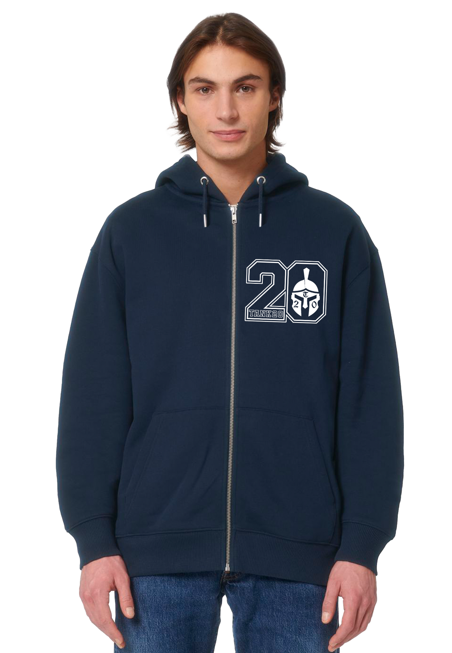 Rugby - Logo heavy unisex Zip Hoodie