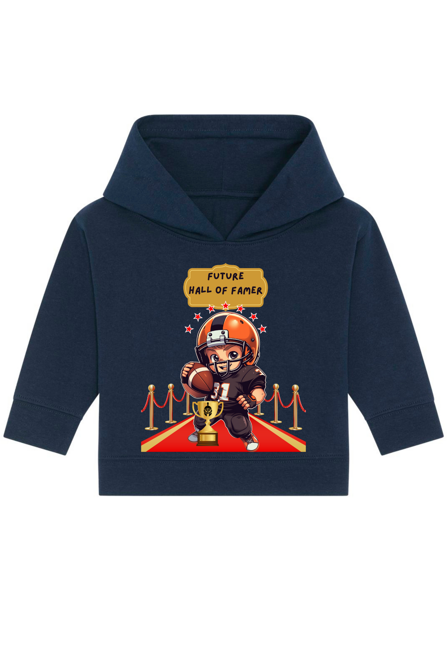 Football - Future Hall of Famer Baby Hoodie