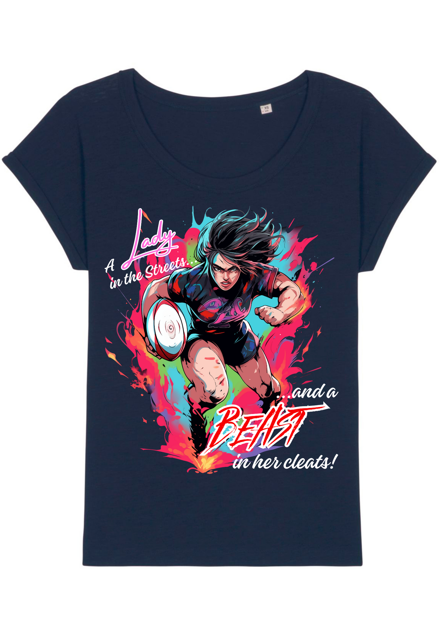 Rugby - Beast in Cleats WMN T-Shirt